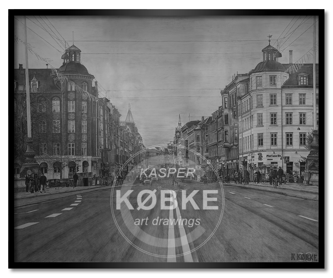 Nørrebrogade, Cph - Fine Art Print
