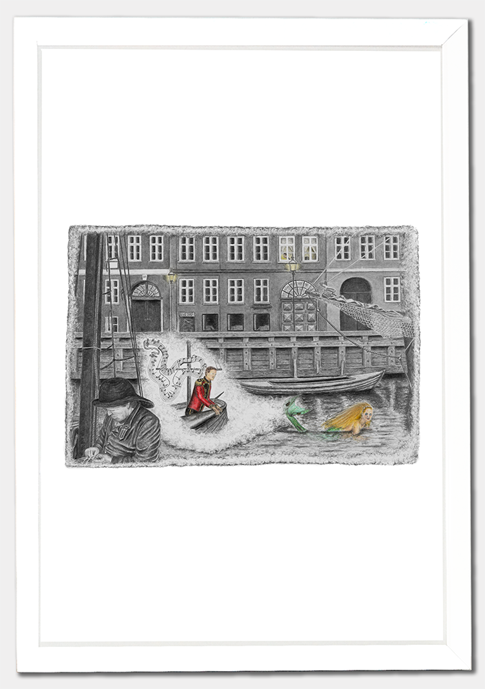 The Little Mermaid - Framed