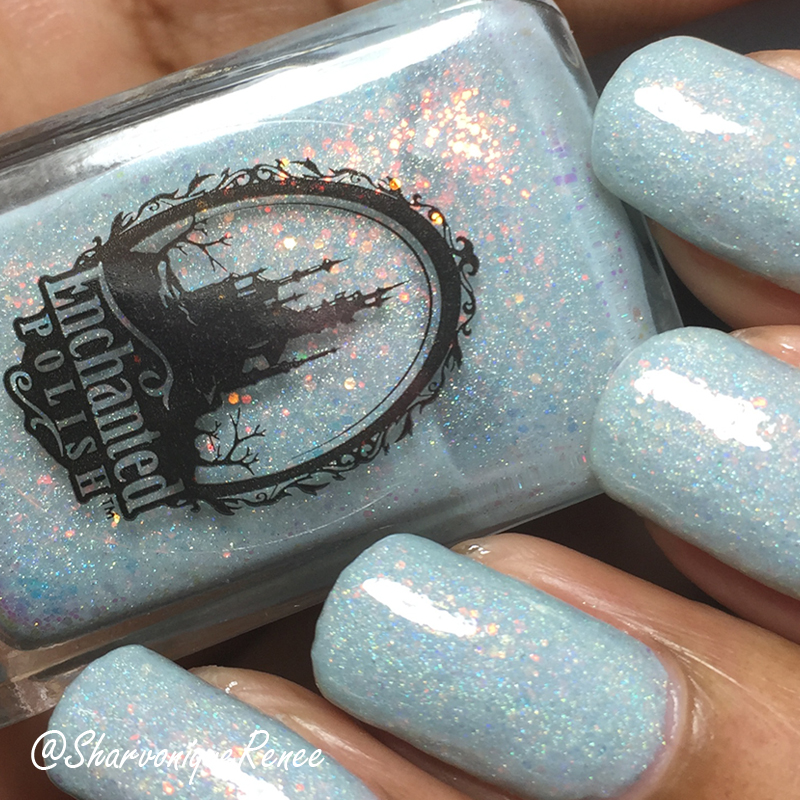 Enchanted Polish Snow Berry Opal