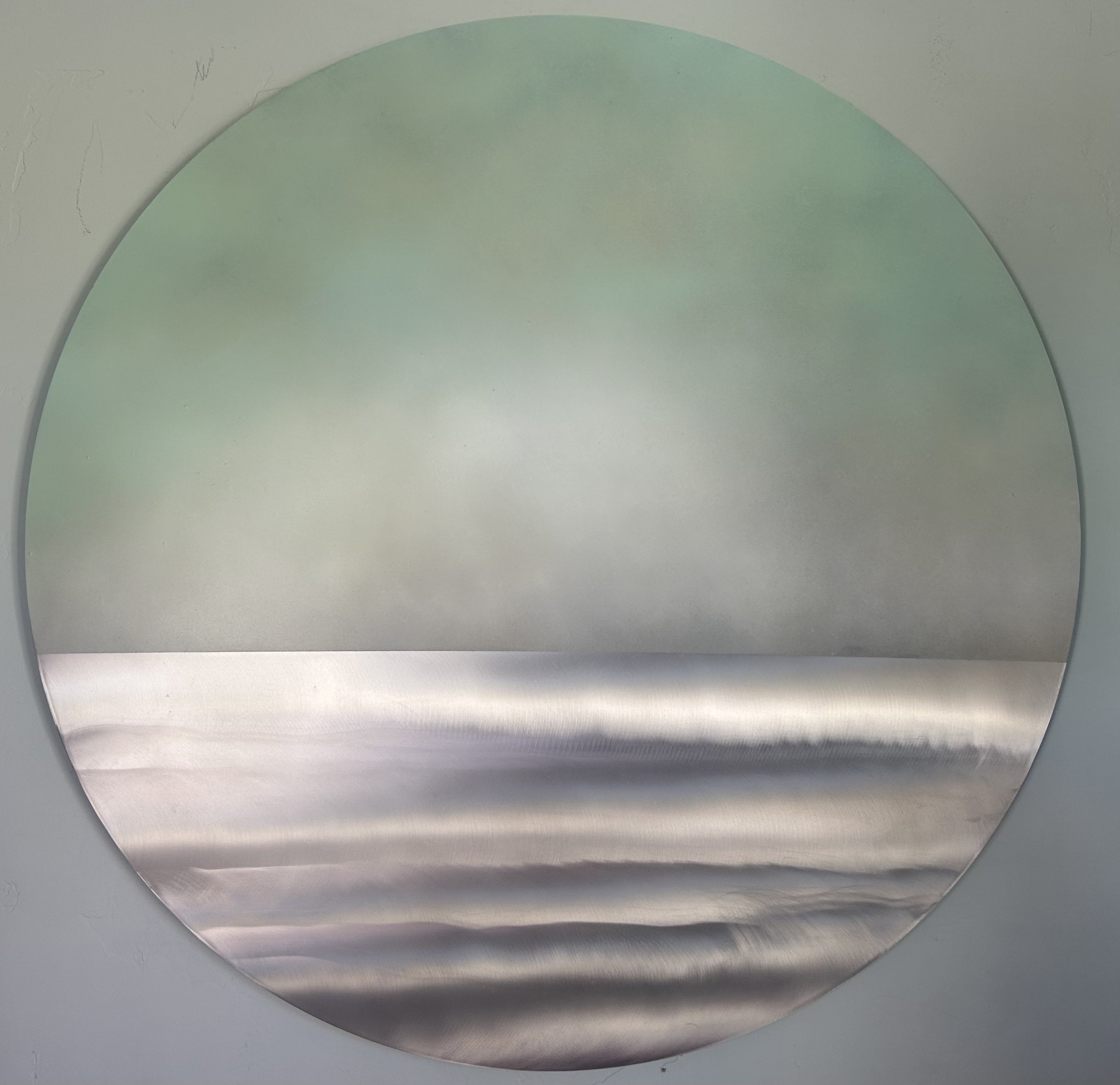 BLUE HORIZON Painting • Acrylic on Aluminum