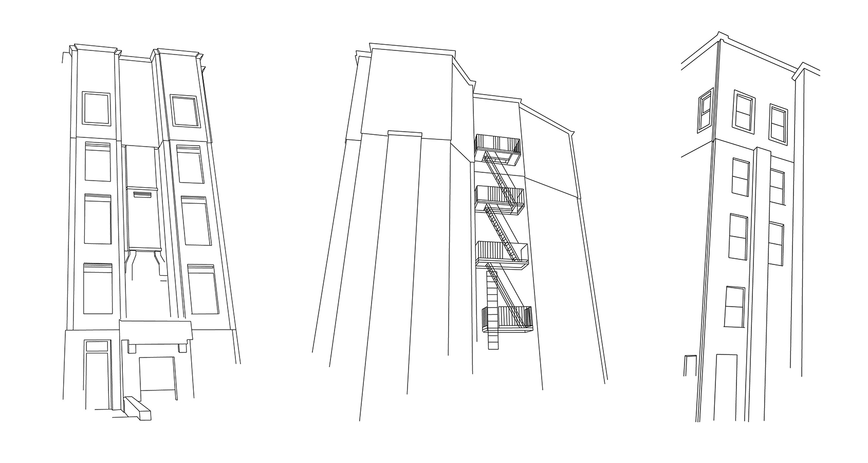 Flattening my current place of residence into two dimensions.