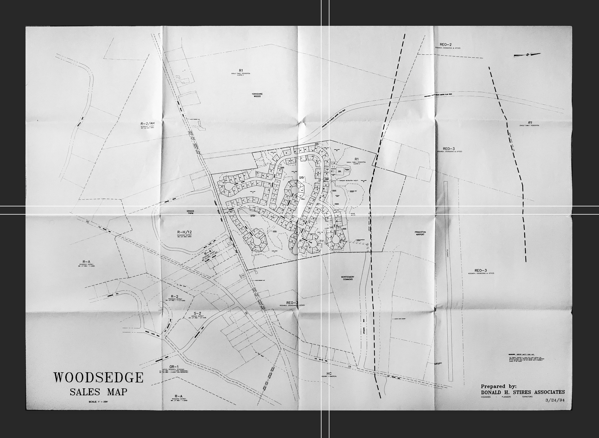 Sales map of The Oasis with demarcation of my home.