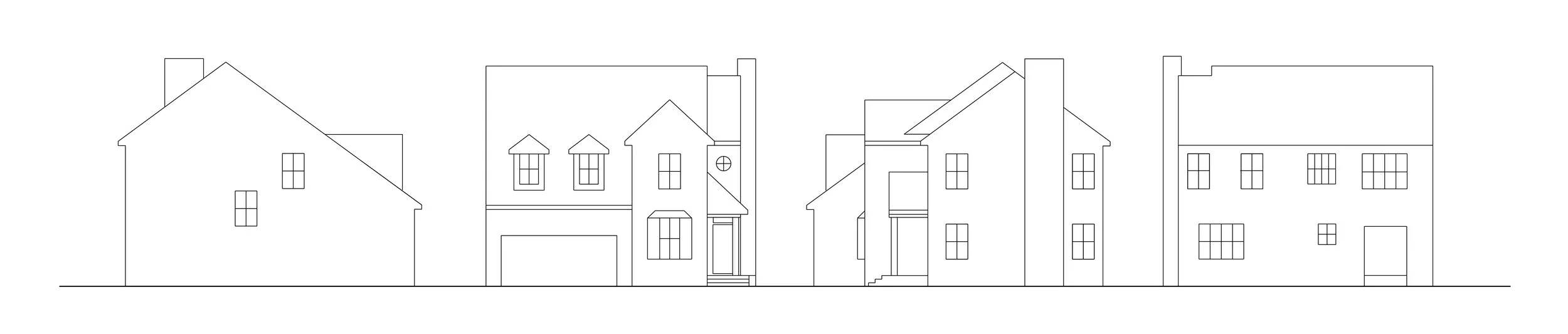 Elevation drawings of my home.