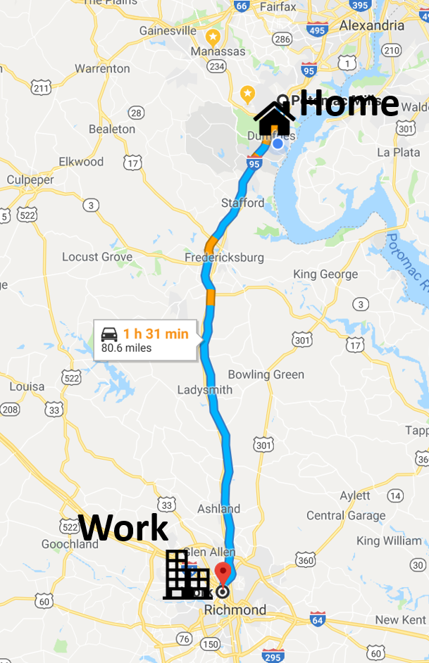 Rough Commute (a.k.a. another common parent problem)