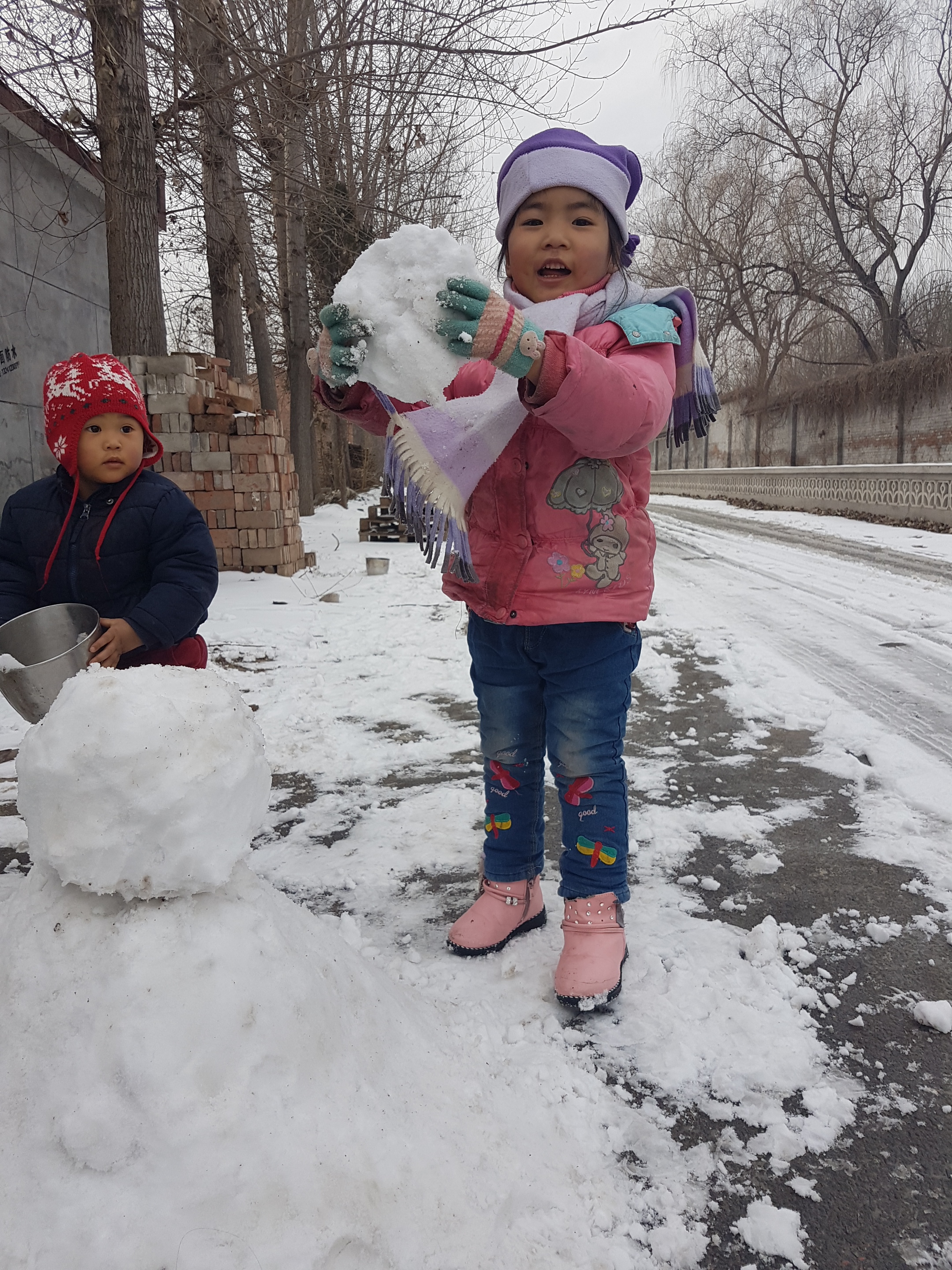 Building a Snowman!