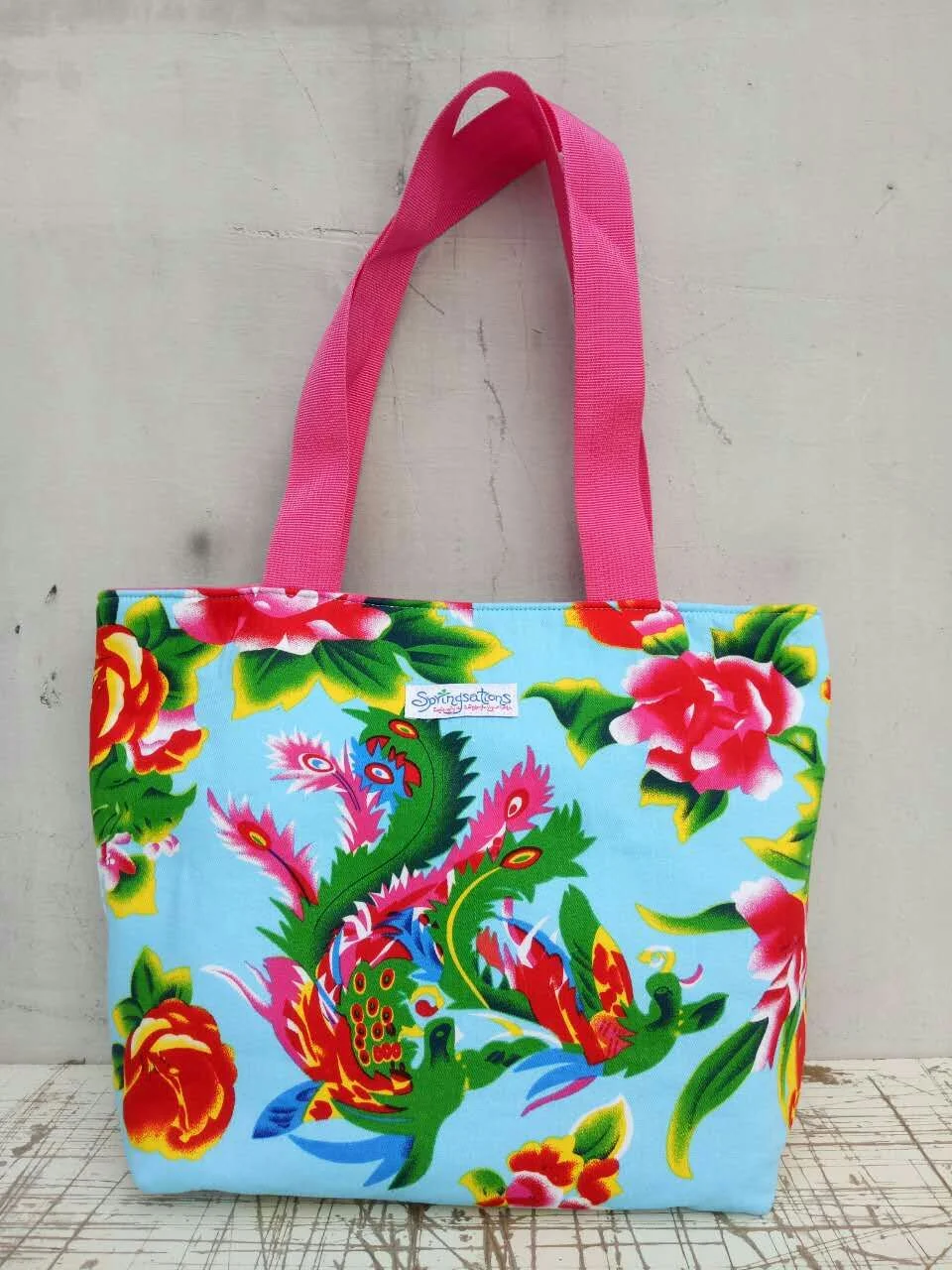 Computer Bag Torquoise w Fuchsia Lining.jpg