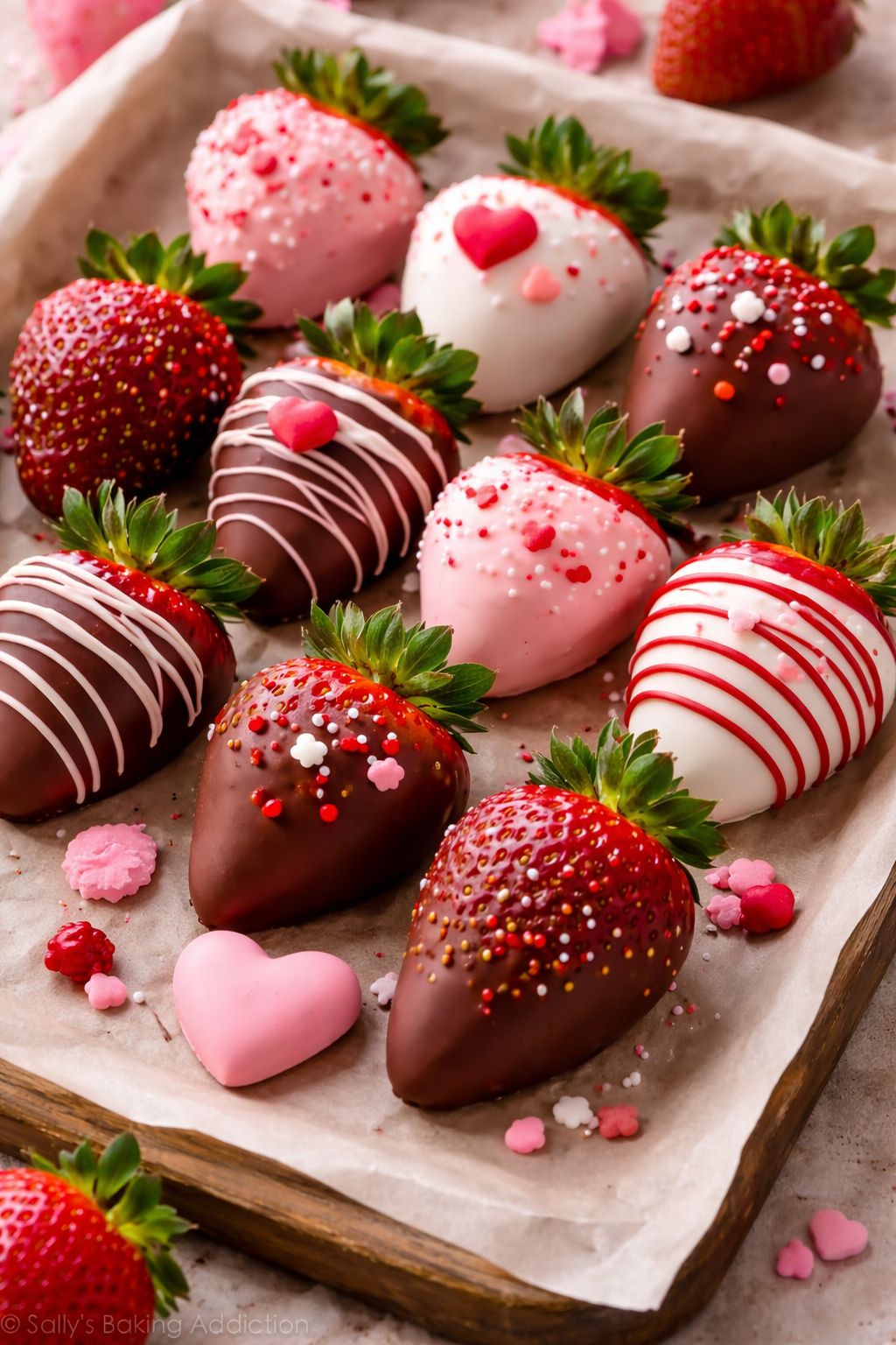 Chocolate-Dipped Valentine Strawberries - ONLY AVAILABLE FOR LOCAL PICK UP