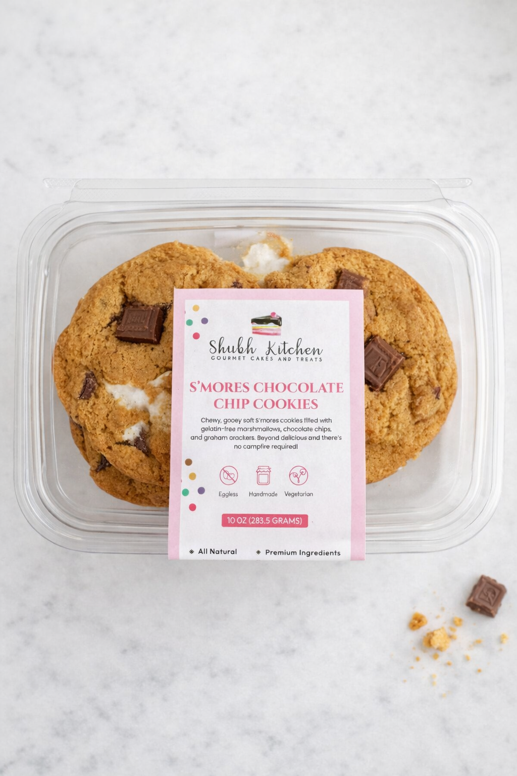 S'mores Chocolate Chip Cookies