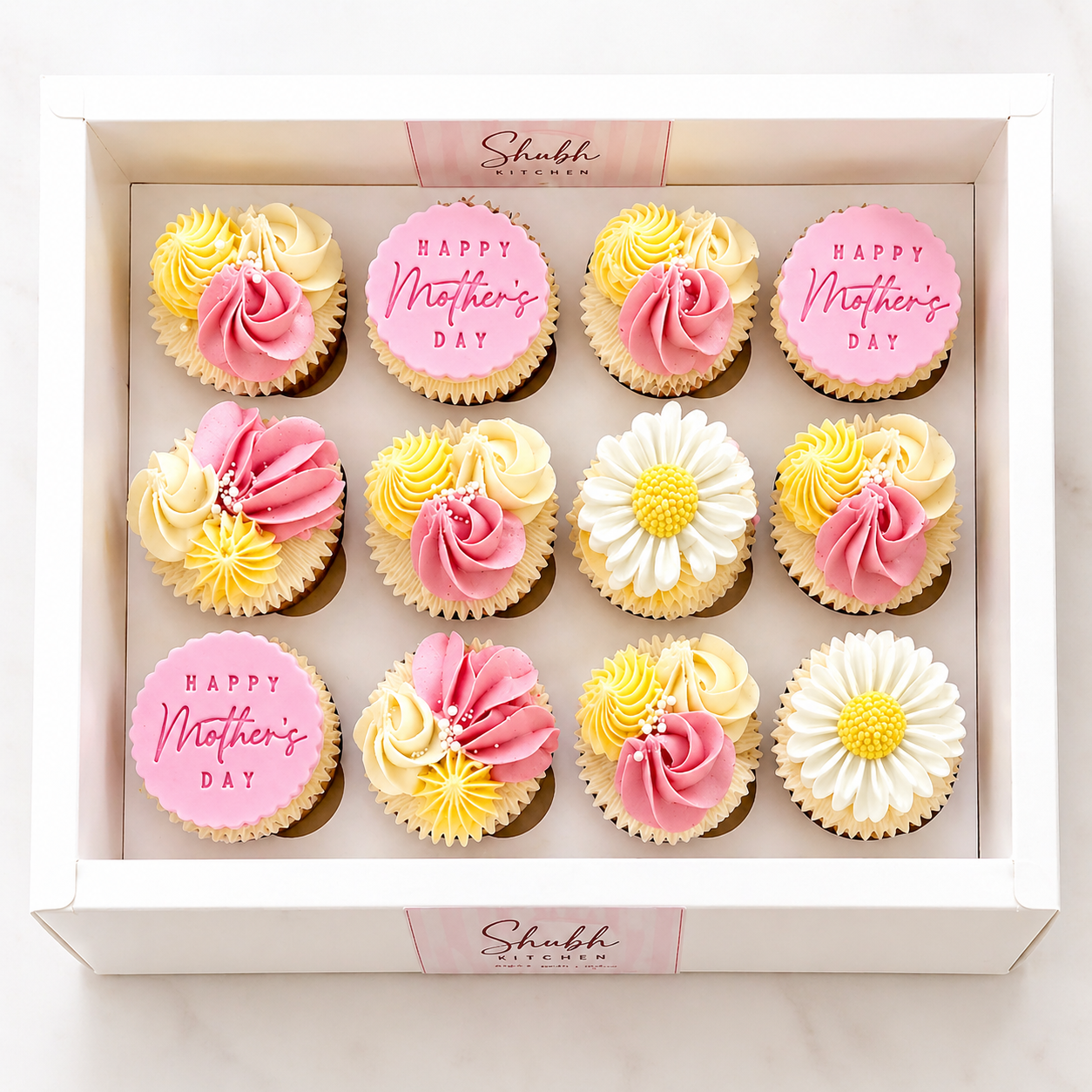 🌸 Mother’s Day Cupcake Box  Made for Mom, with love 💗  - Local Pickup Only – Natick, MA