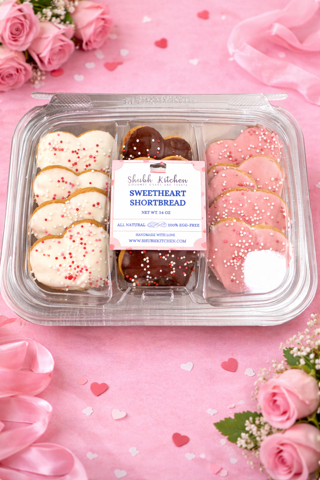 Sweetheard Shortbread - Valentine's Special