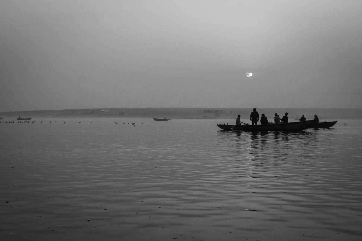 Early Morning on the Ganges,India