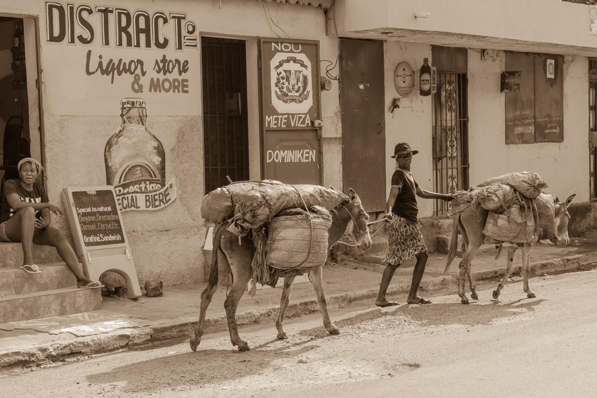 Charcoal Vendor, Cap Haitian, Haiti