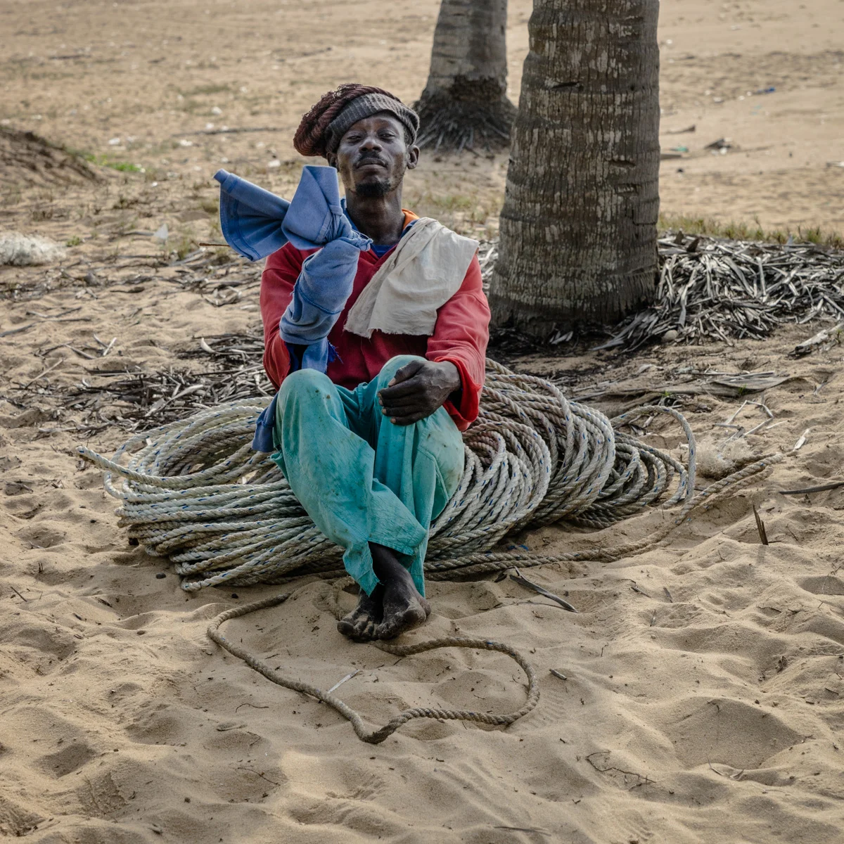 Fisherman, Gold Coast, Ghana