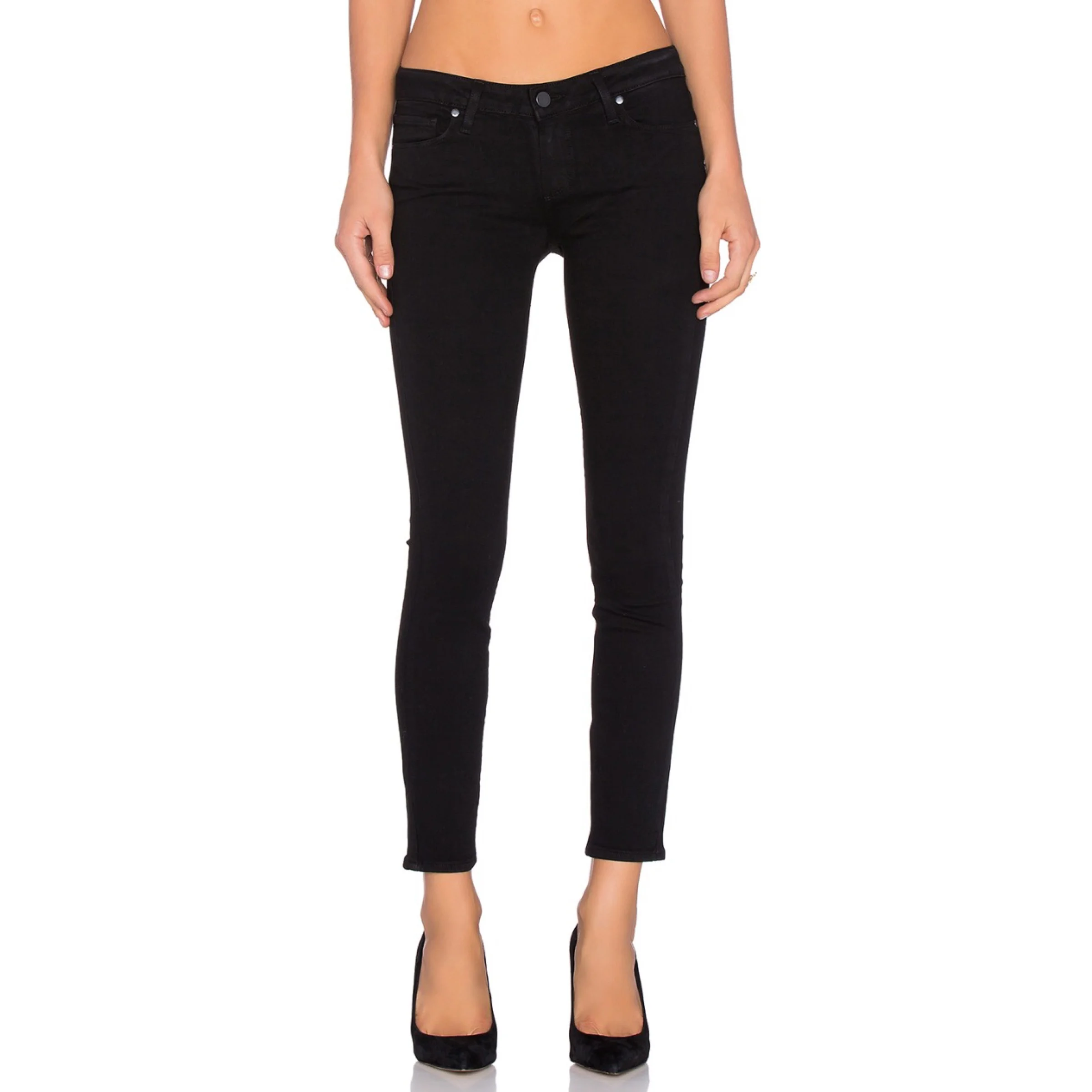 BLANK NYC Verdugo Suede Ankle Skinny