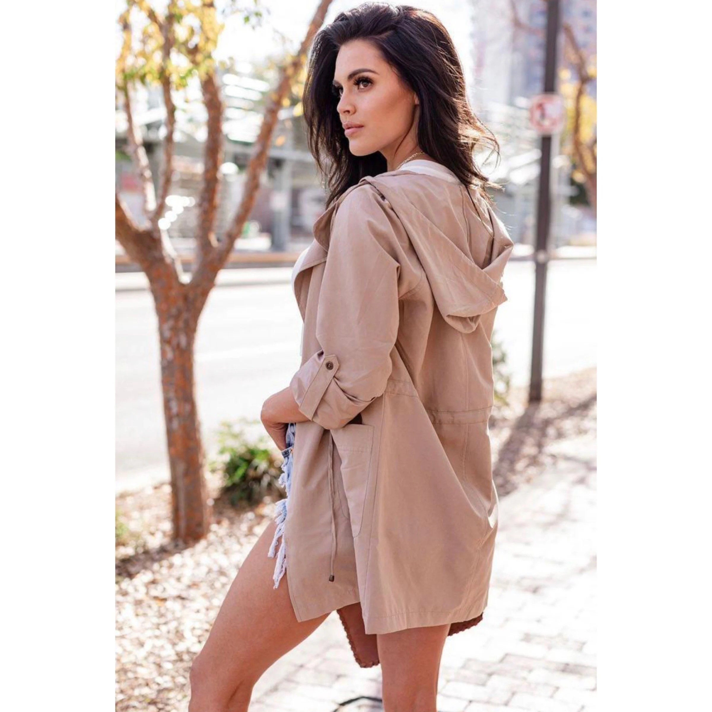 Tyler Lightweight Trench Jacket Soho Style Boutique