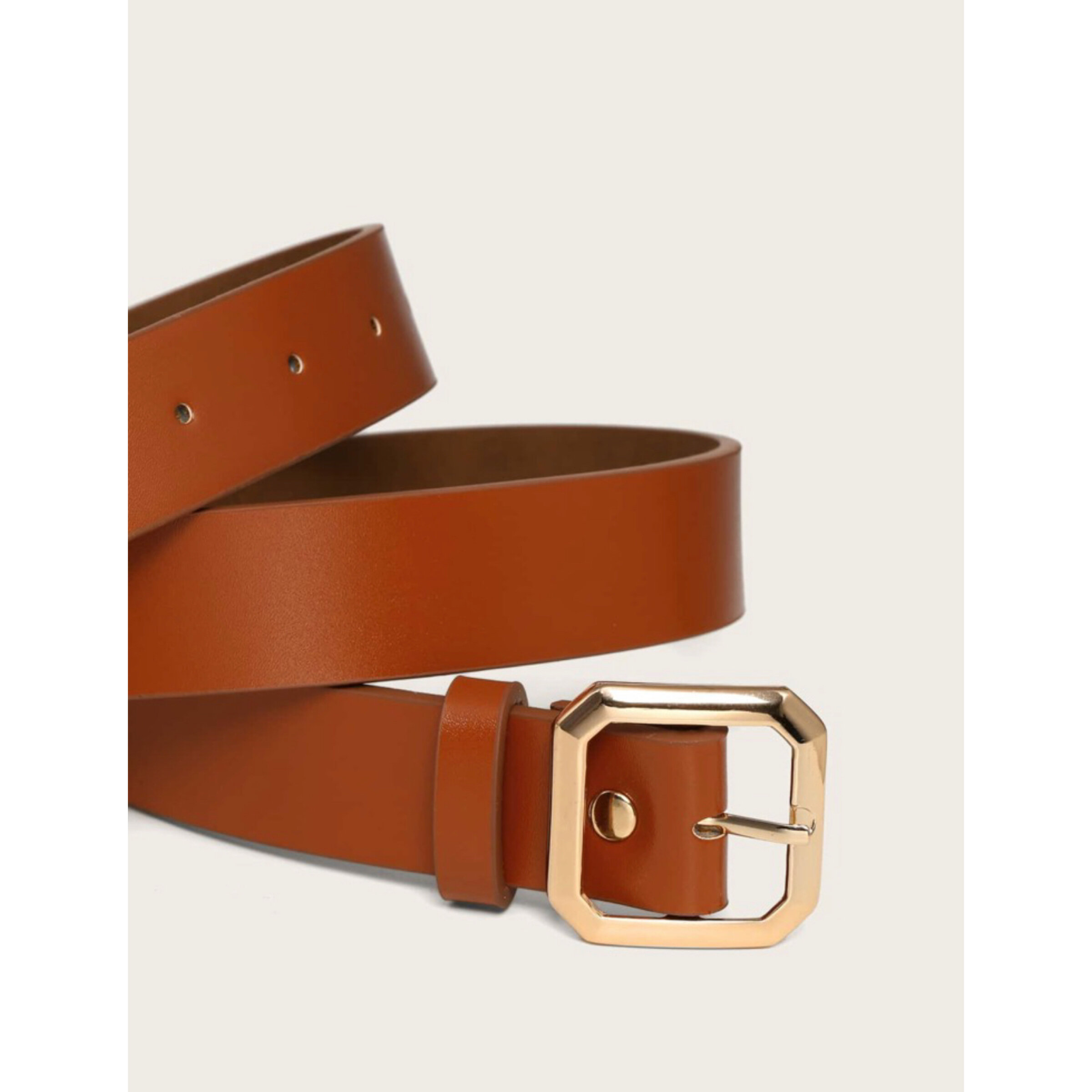 Chic Effect Belt BROWN Soho Style