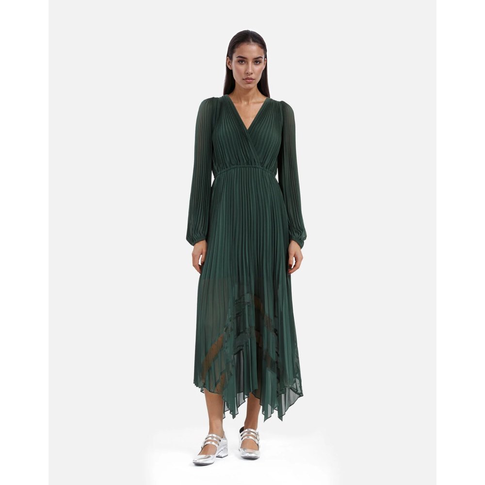chinese dress ladies Adoni Mesh Midi Dress in Orange Sherbert by Bardot – Cattivo