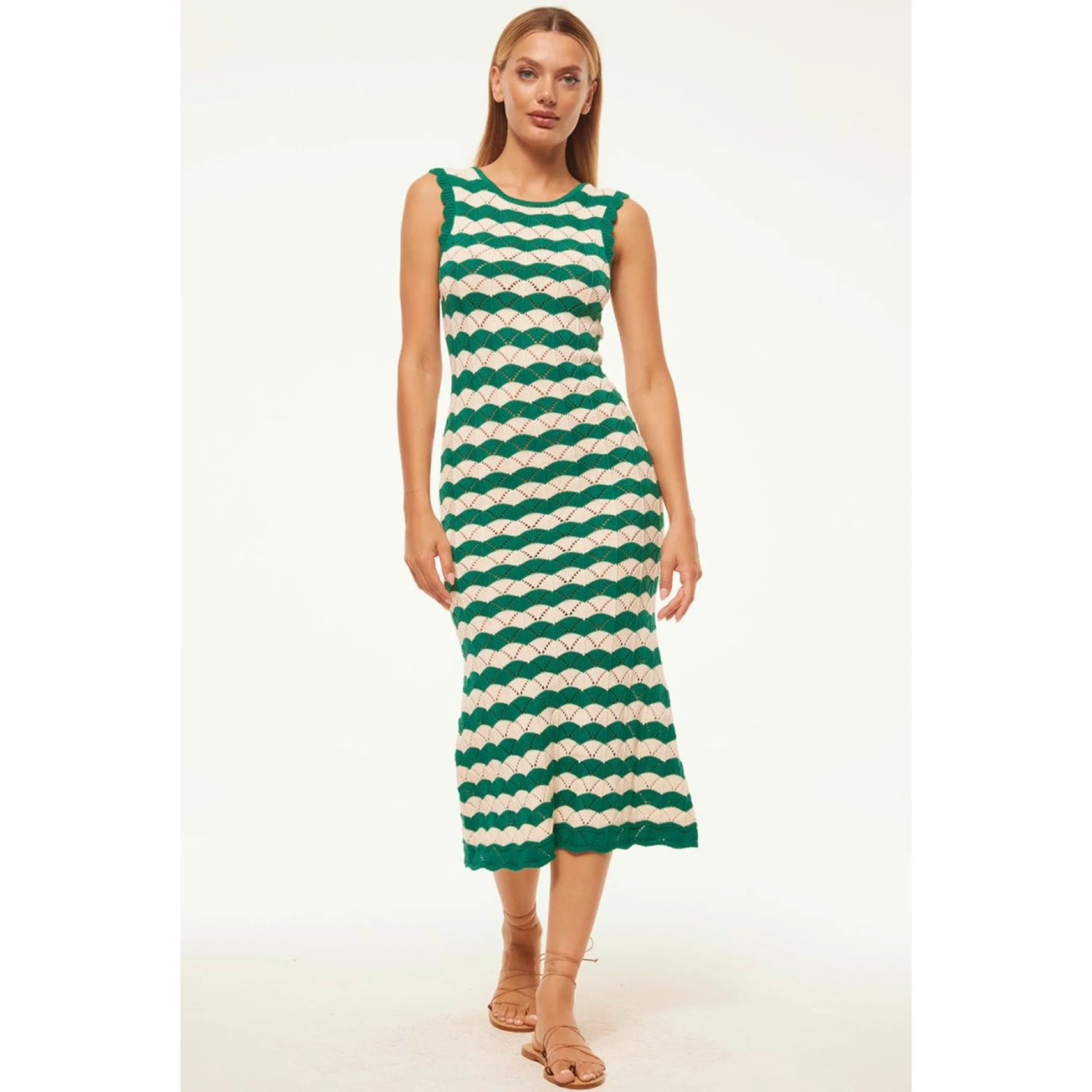 Misa Los Angeles Rosalba Crochet Knit Dress  Soho Style Boutique