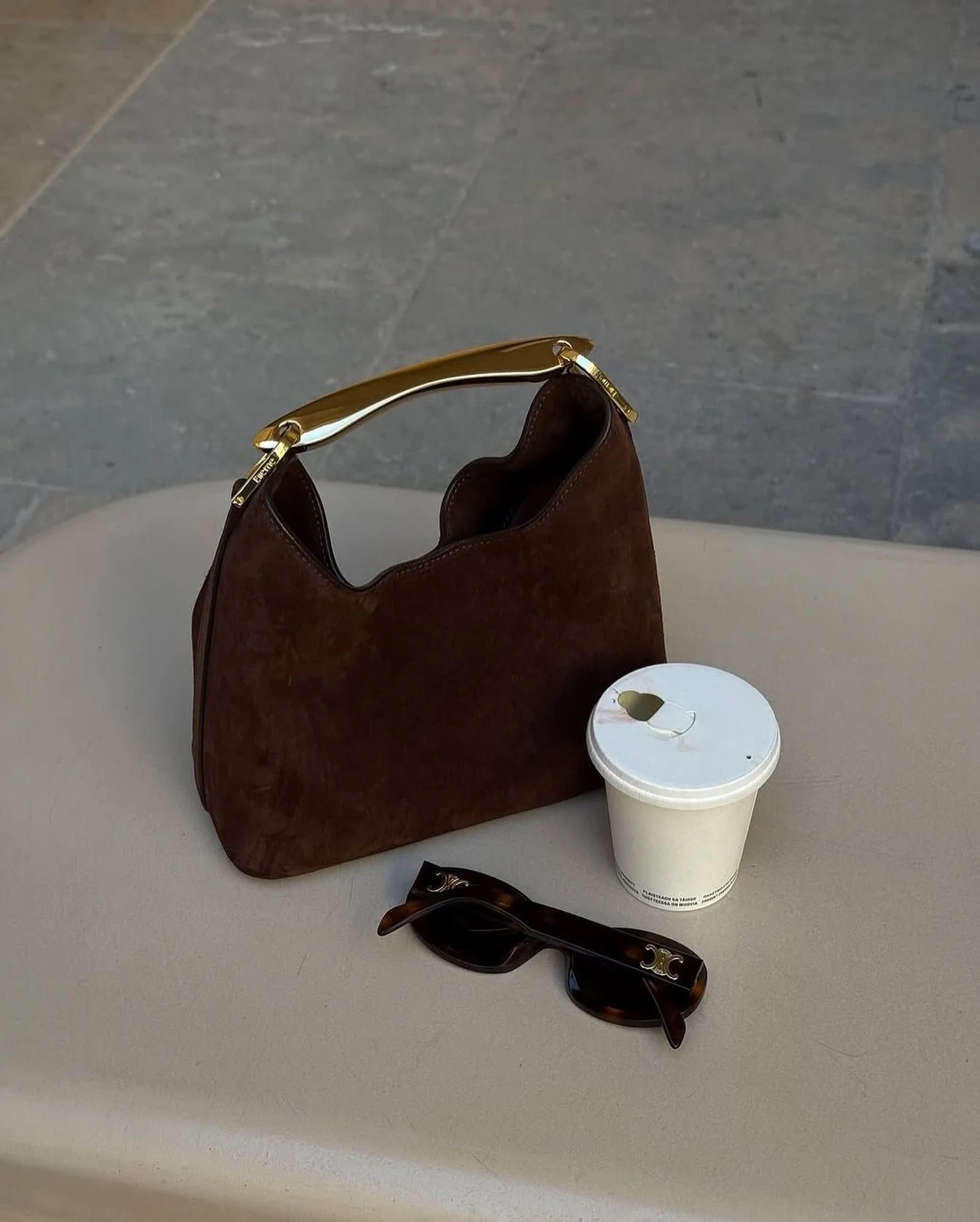 The finishing touches your wardrobe&rsquo;s been waiting for chocolate dreams&rsquo; suede satchel handbag &gt;&gt; www.shopsohostyle.com
