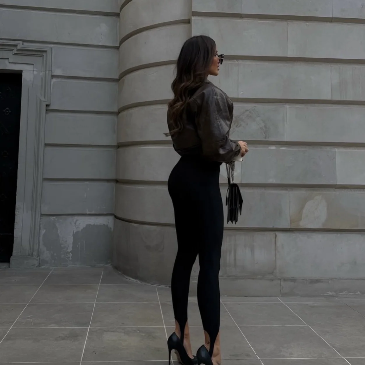 Standout style 🖤

search: rock music stirrup legging + vegan leather bomber jacket 

Link in bio! #shopsohostyleboutique #ootd #onlineshopping #boutiquestyle