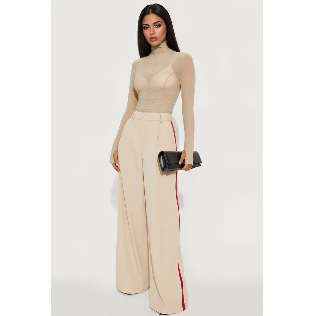 The trouser you NEED! 

search: Bowen Wide-Leg Trouser // www.shopsohostyle.com #linkinbio👆