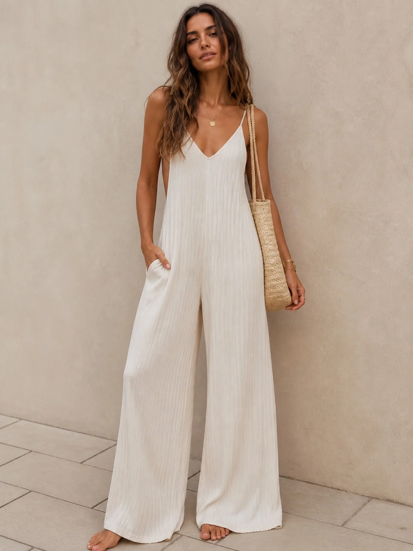 Ready in one 🌞 

search: Halloran wide-leg ribbed jumpsuit 

Link in bio! #newarrivals #boutiquestyle #shopsohostyleboutique