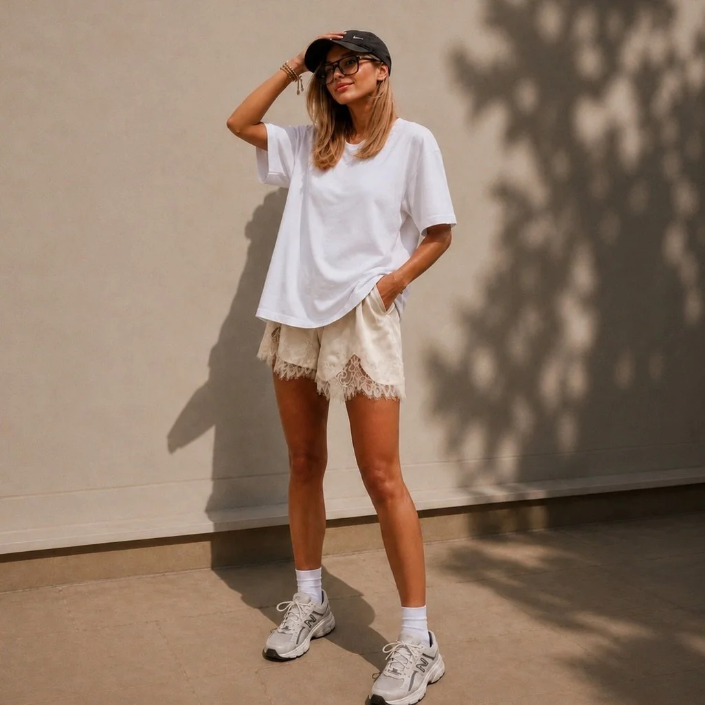 A little sunshine, a little comfort, and an outfit that does all the work. 🤍 #shopsohostyle.com