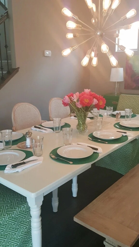 Banquet Table Makeover  