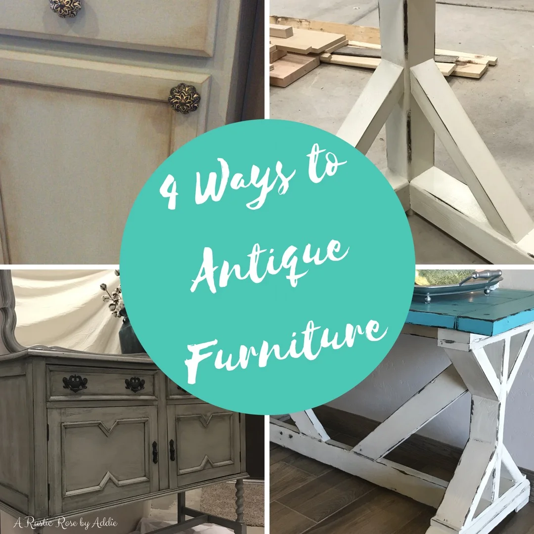 4 Ways to Antique Furniture