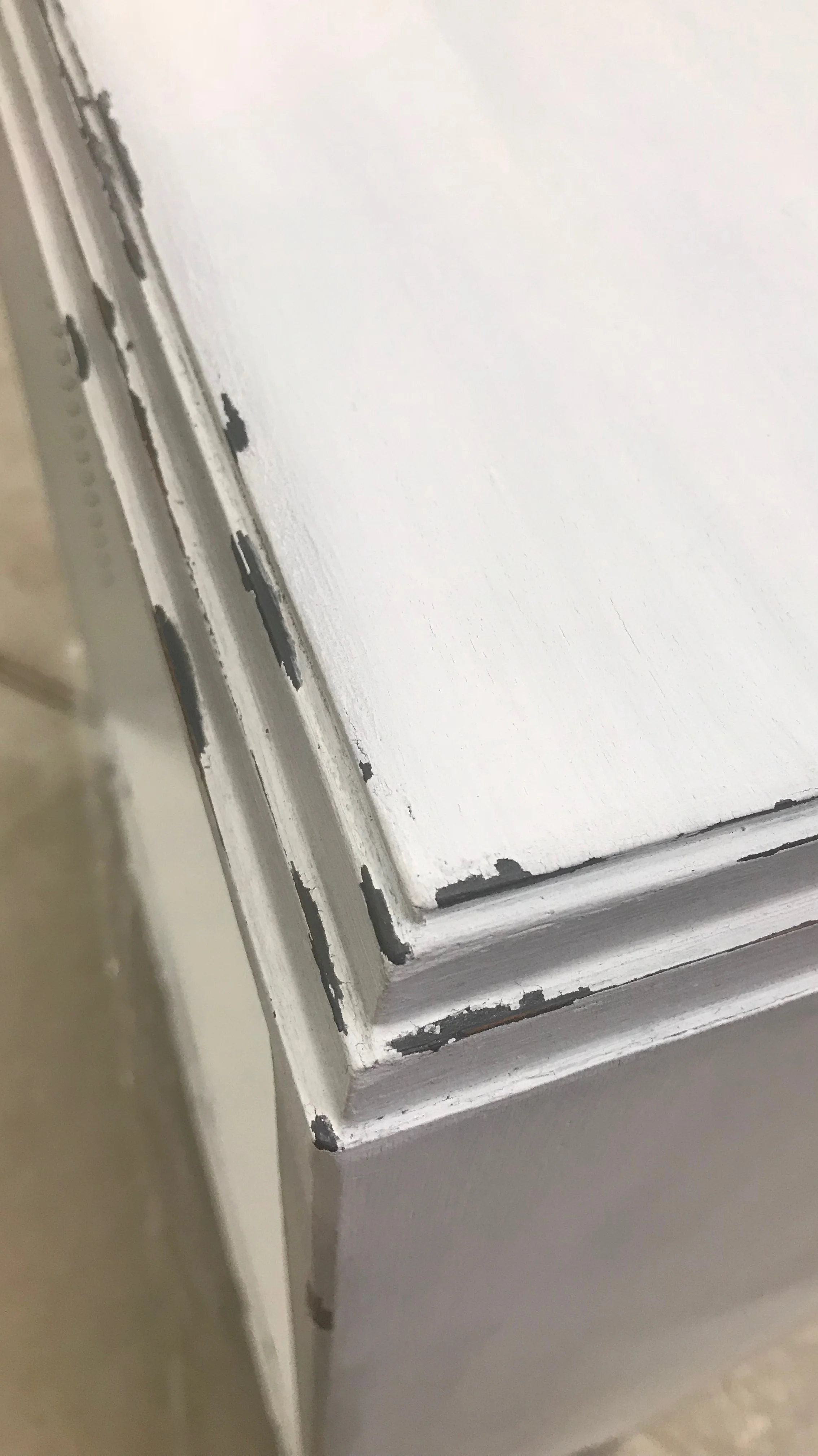 Distressing with Vaseline