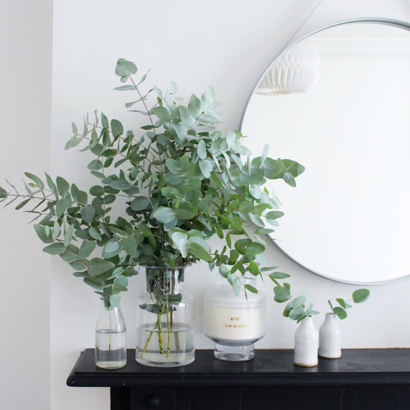 Dan's gorgeous Scandi inspired apartment makes for a considerably more pleasing on the eye picture than me in the flume queue at Sheringham Splash