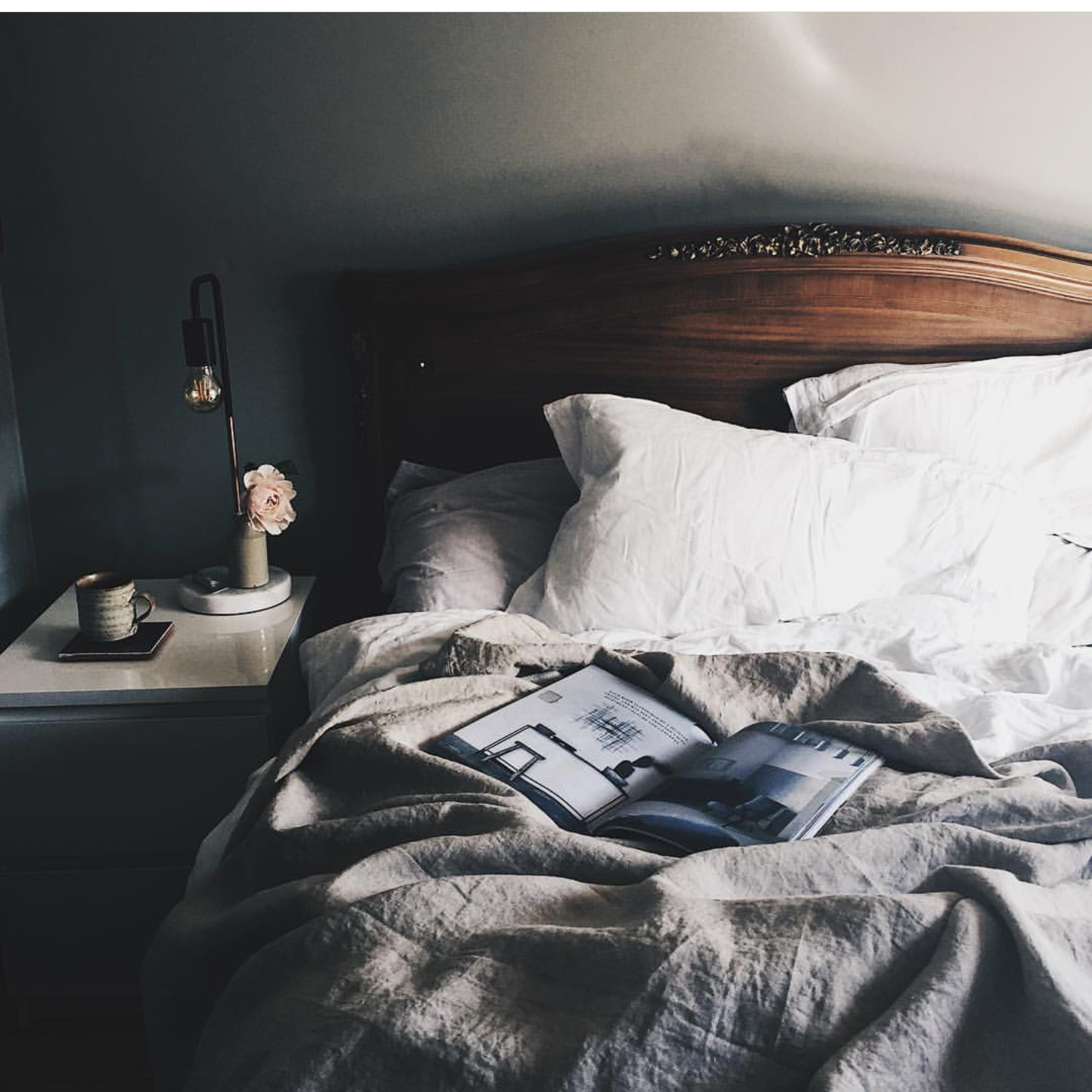 The beautiful bedroom of @teawithruby