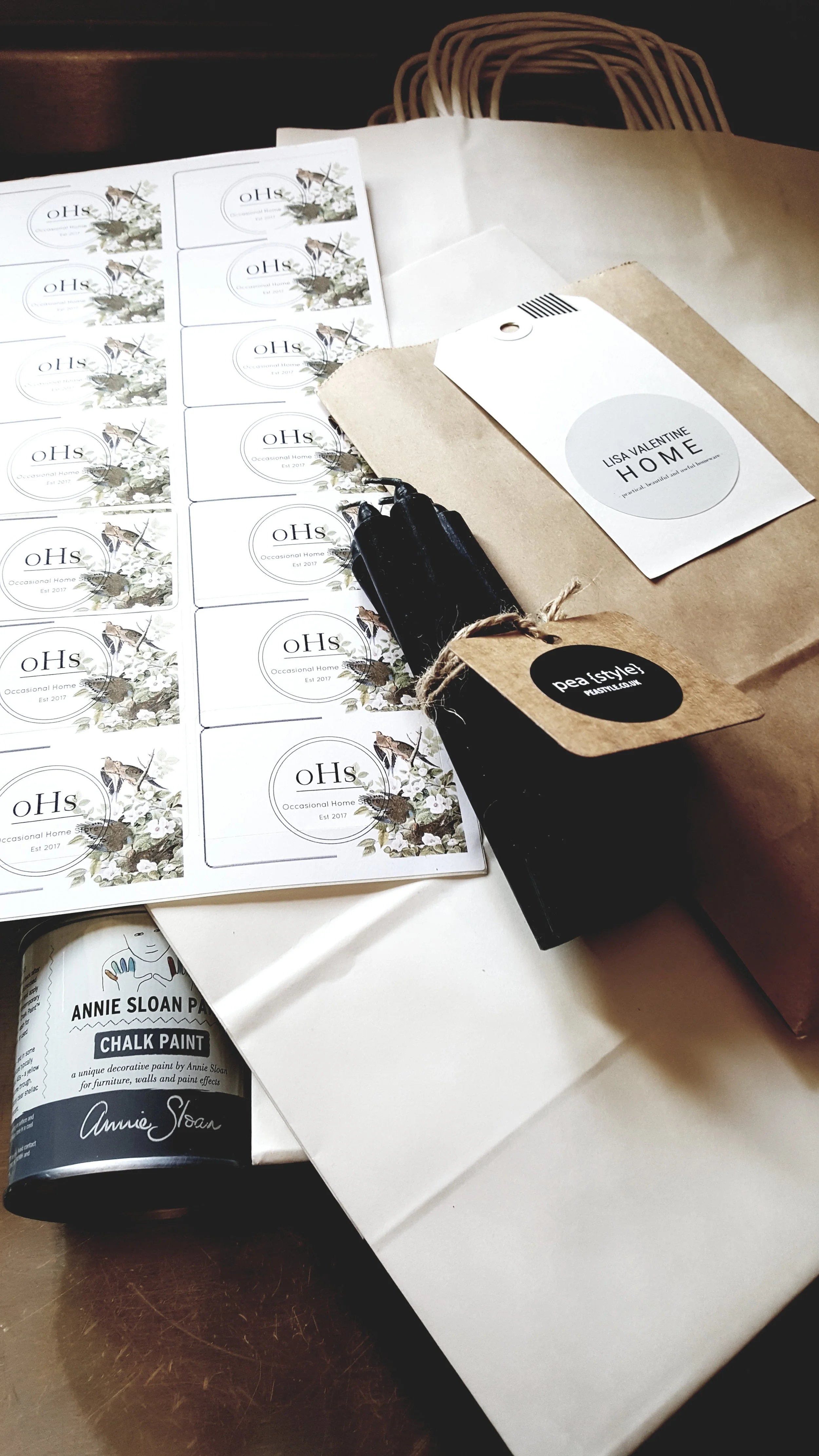 A selection of some of the lovely things in our goodie bag