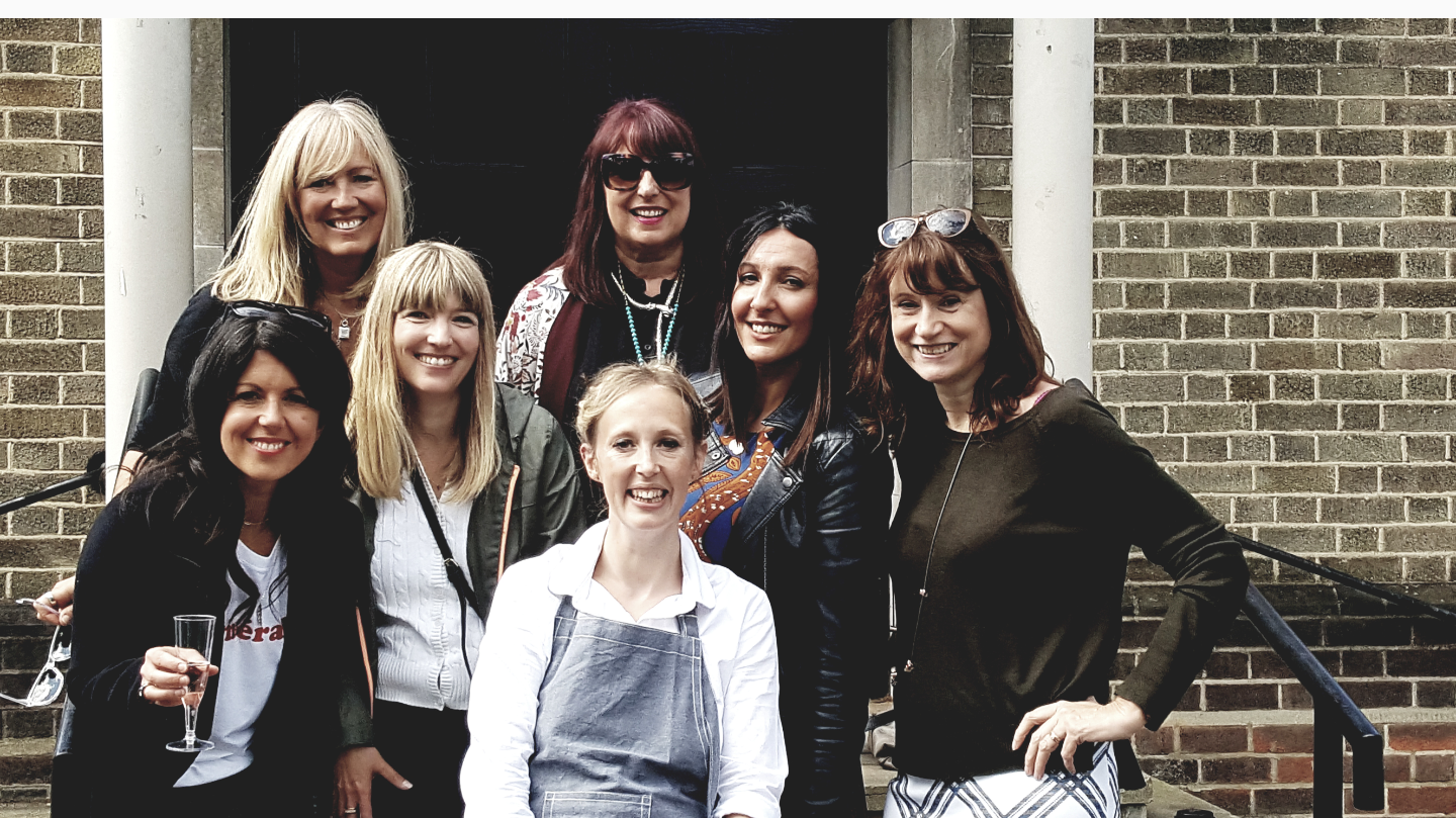 Best lashes and hair on instagram @kelldon, Queens of the dark side who came north of the river @alexcrabtreepr and @deborahvos and the notts massive of @janemcwallace @keeleytara and @eclectic_street oh and me looking like an apprentice on her lunch break from a Butcher's counter.