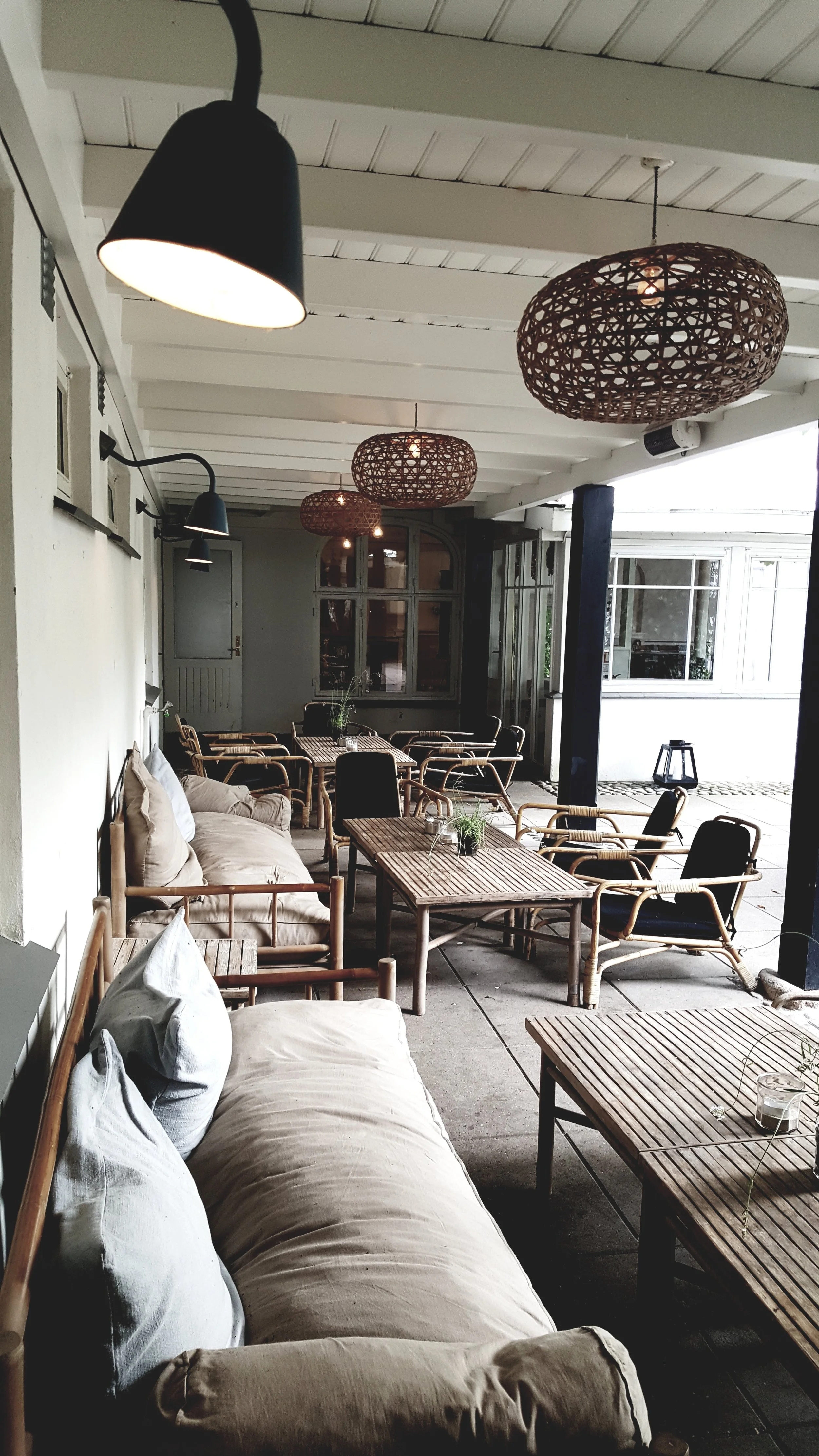 My favourite part of the hotel, the gorgeous internal courtyard