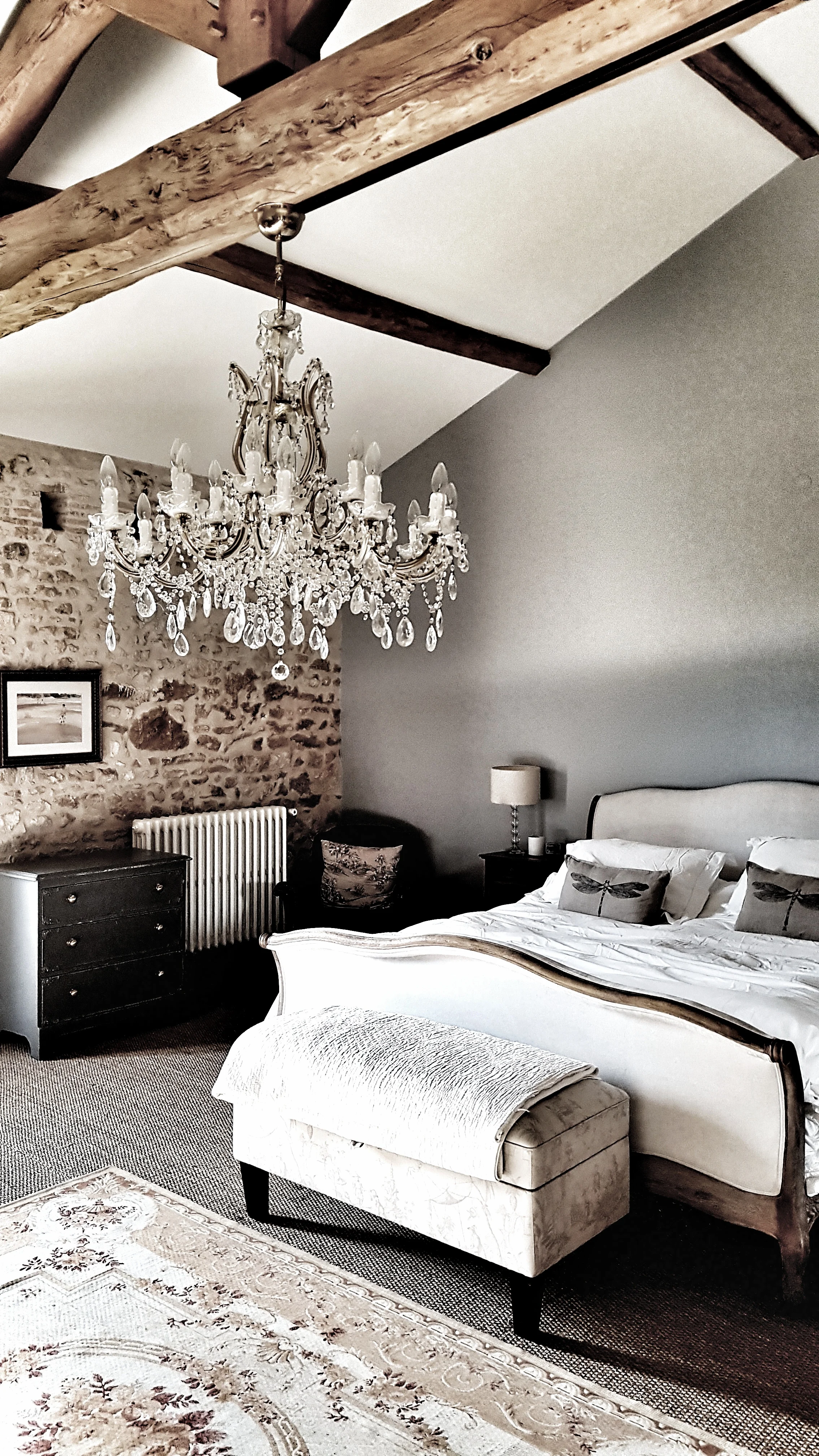 The stunning master suite