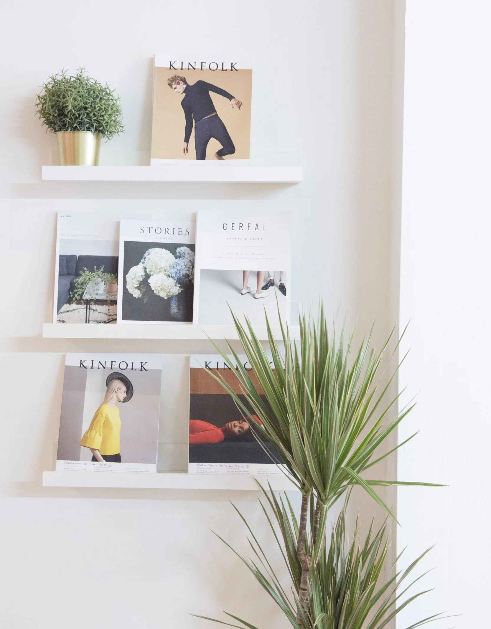 We are hoping some copies of Kinfolk from the shelves of Tinker Tailor's shop in Bush Hill Park will be making their way to our Spring fair.