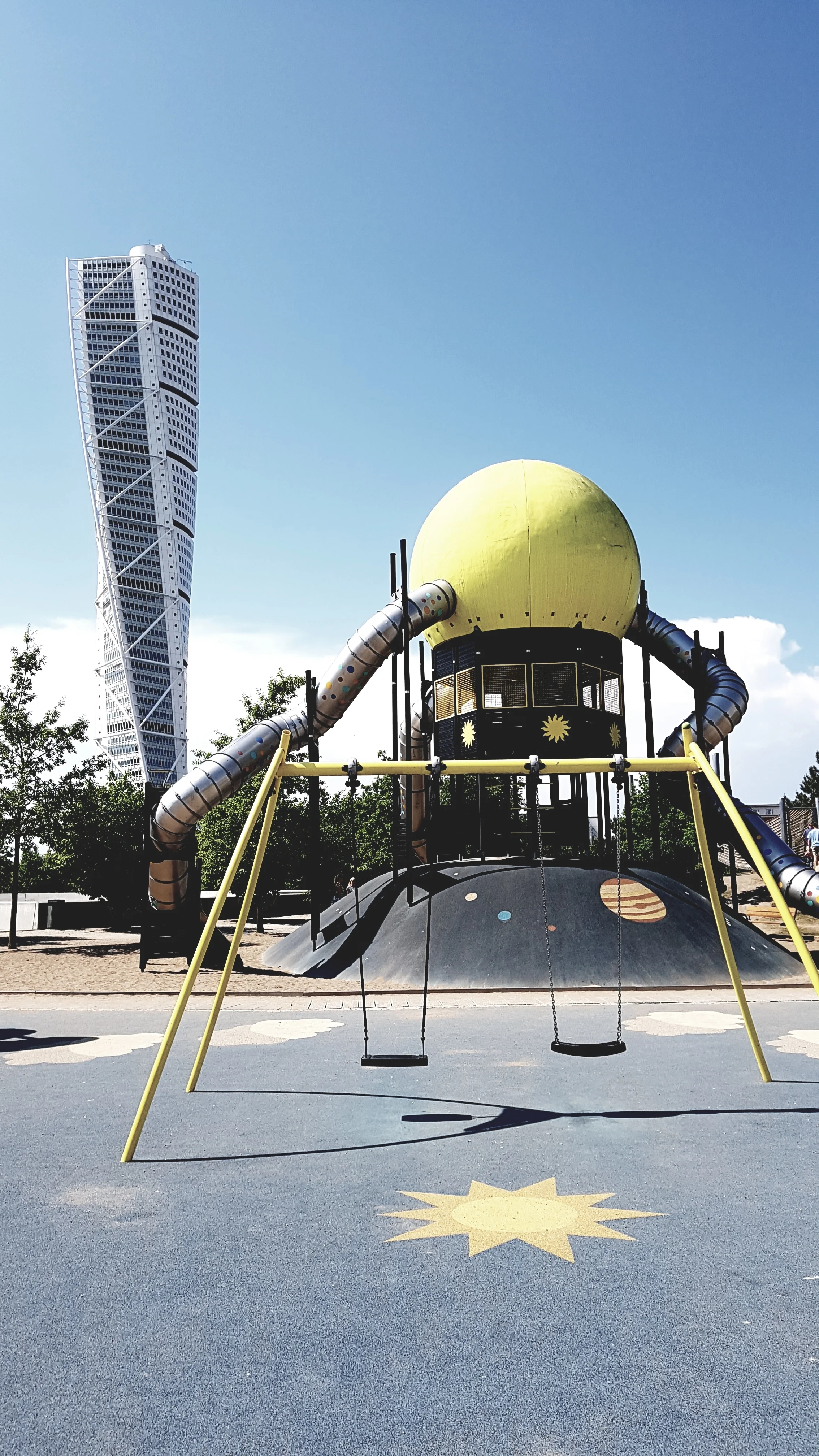 This amazing playground was just around the corner from the OhBoy Hotel