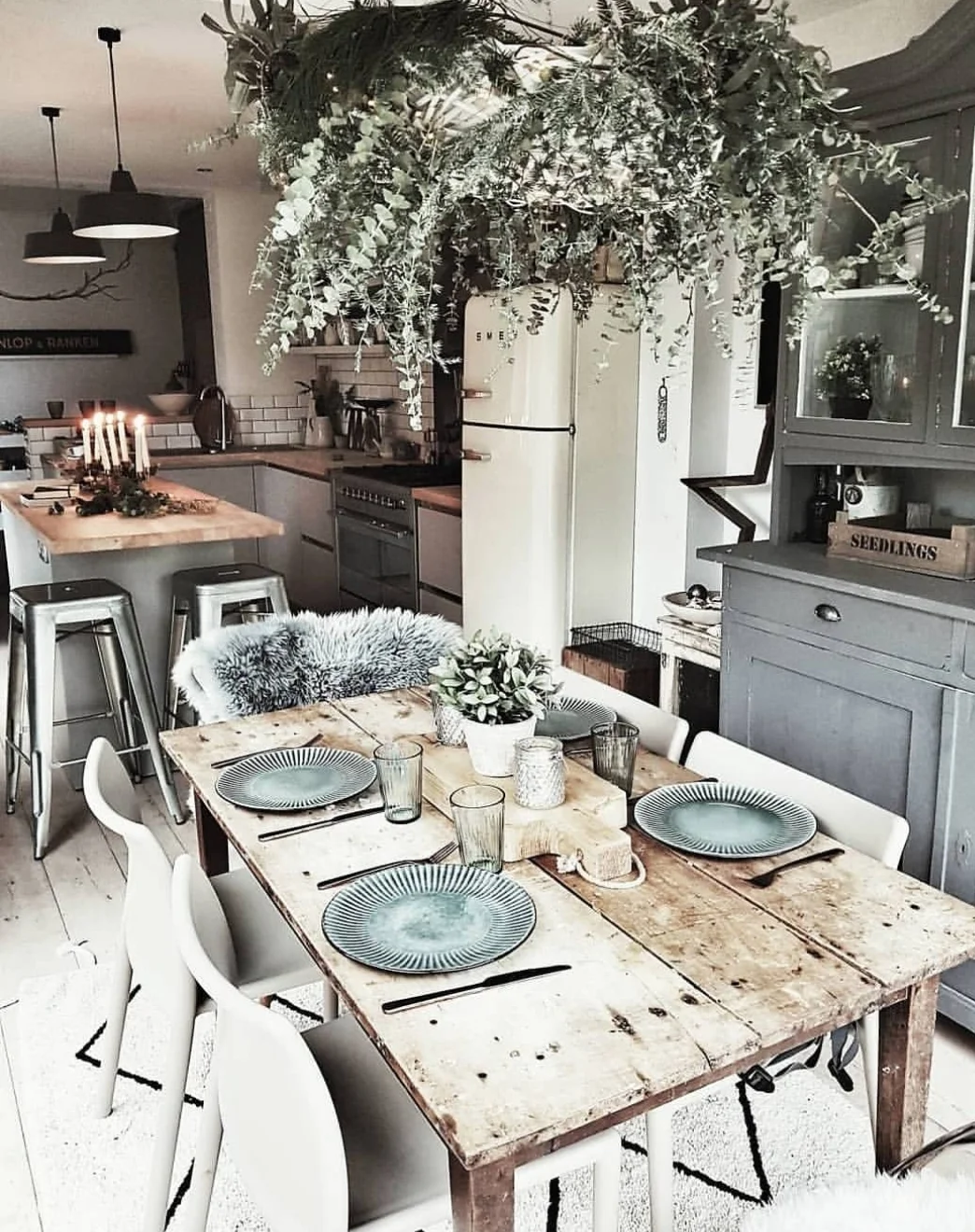 2018 got off to a good start with this picture of my kitchen being regrammed by @interior_delux
