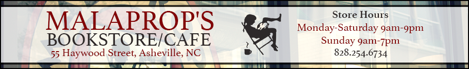 Malaprops Bookstore Reading and Tasting