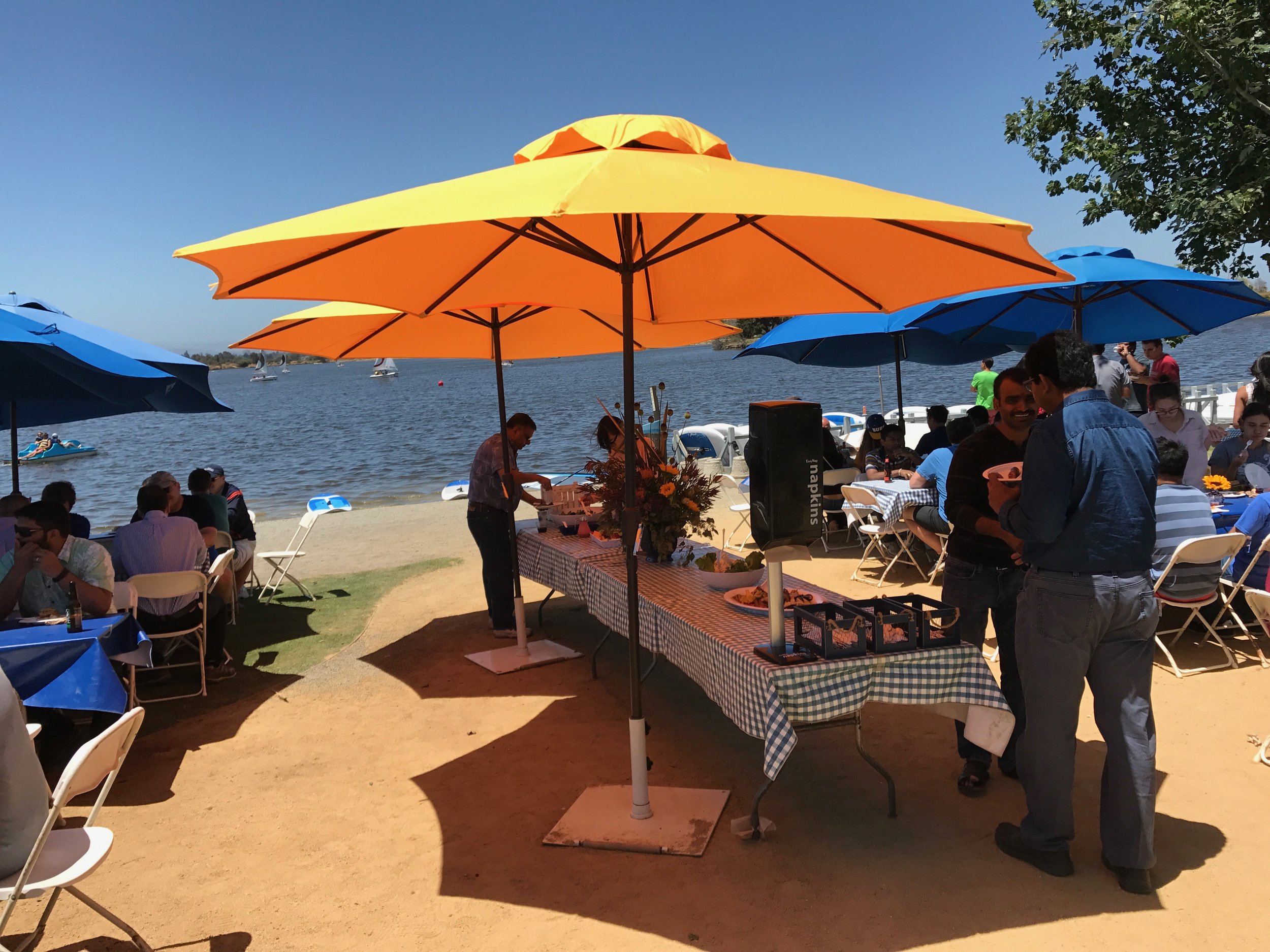 Yellow Umbrella & serving table IMG_0344.jpg