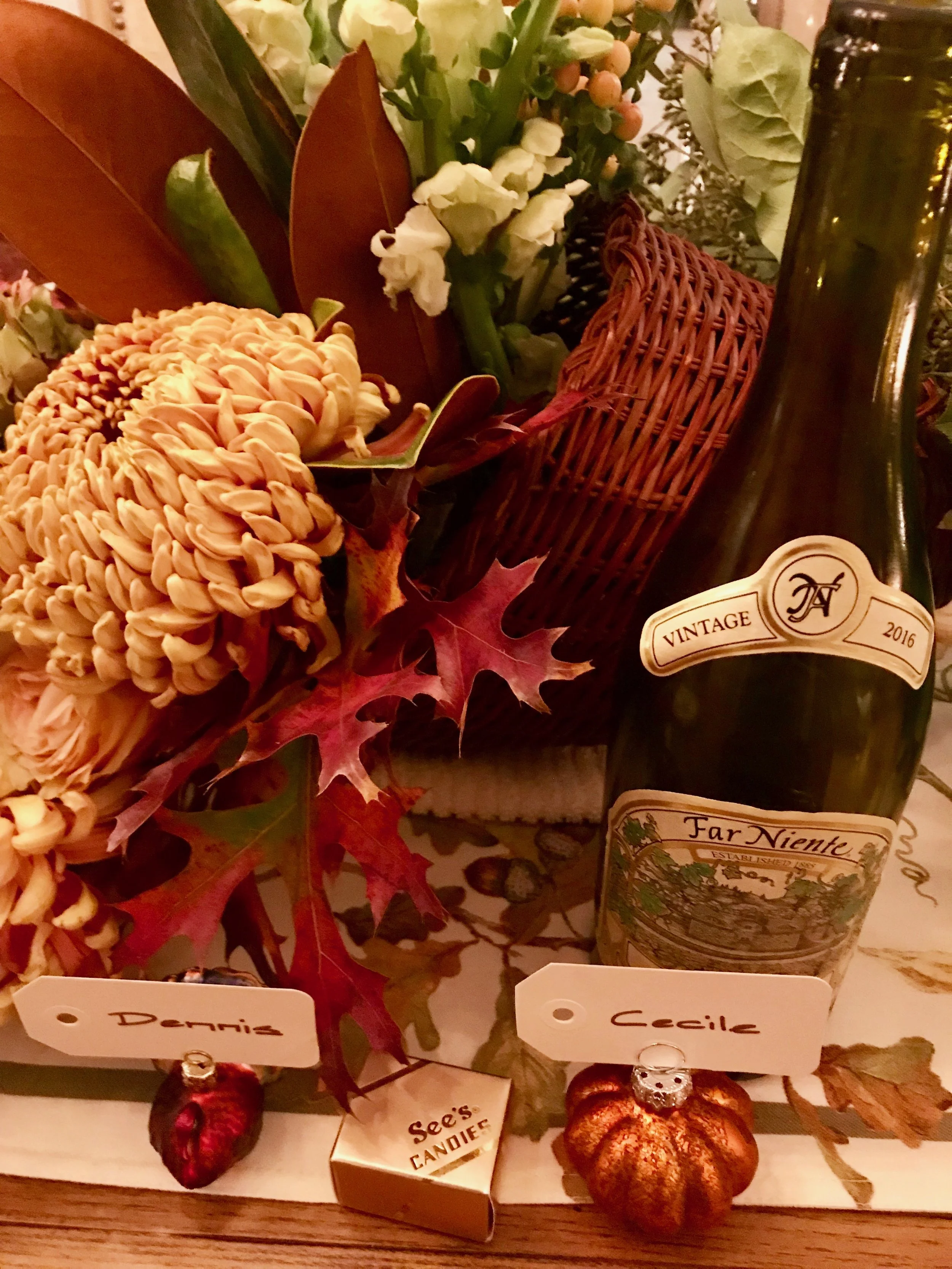 Place setting w my and Ceils name.jpeg*.jpeg