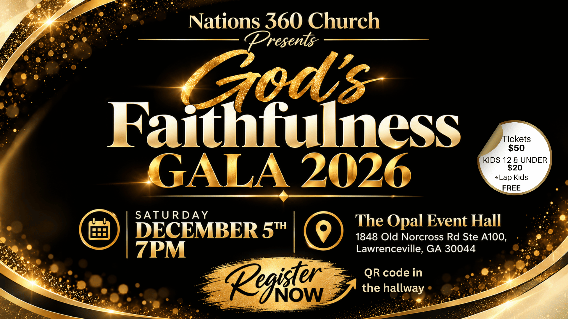 God's Faithfulness Gala