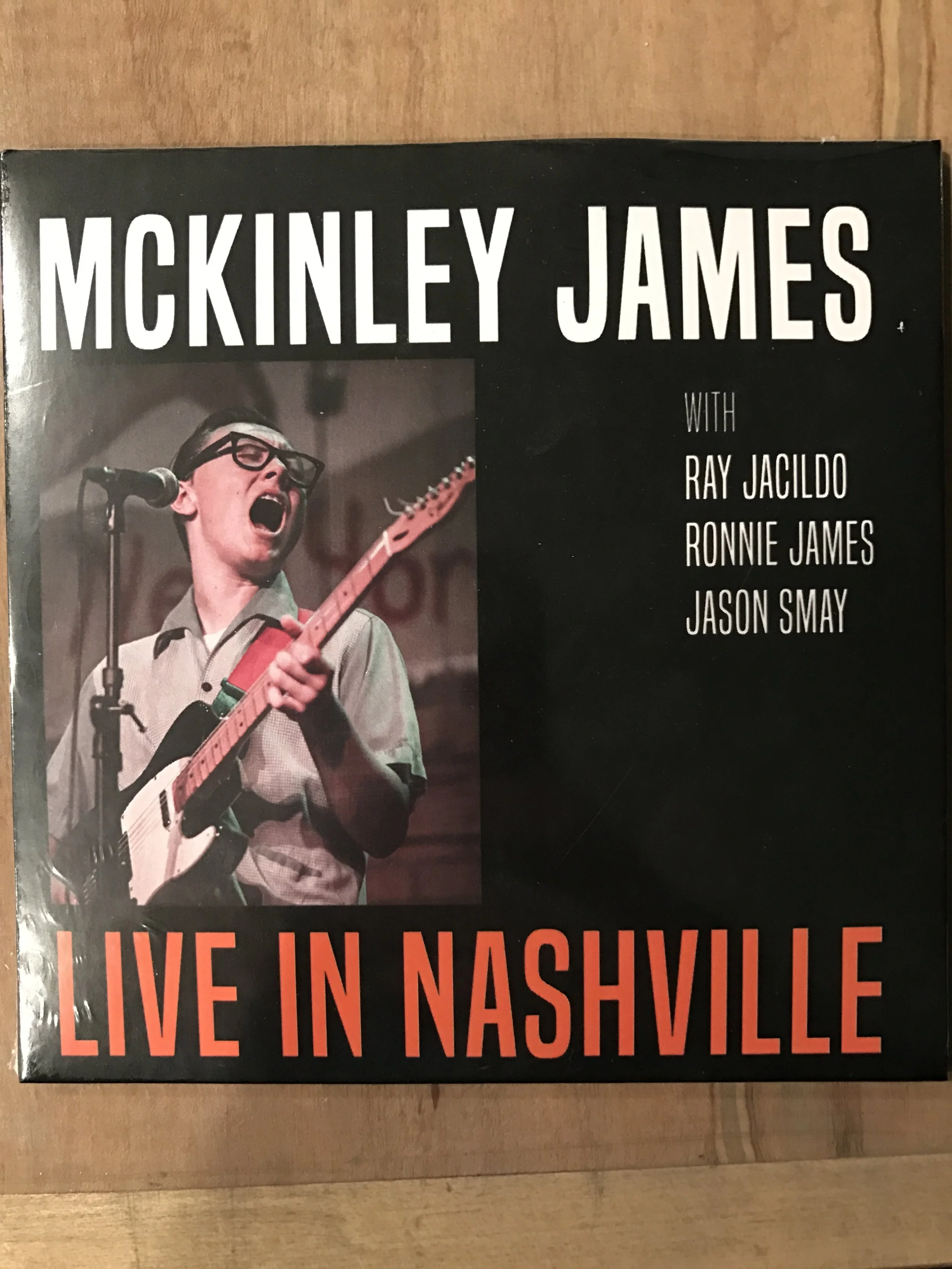 McKinley James 'Live in Nashville' CD/EP (2016)