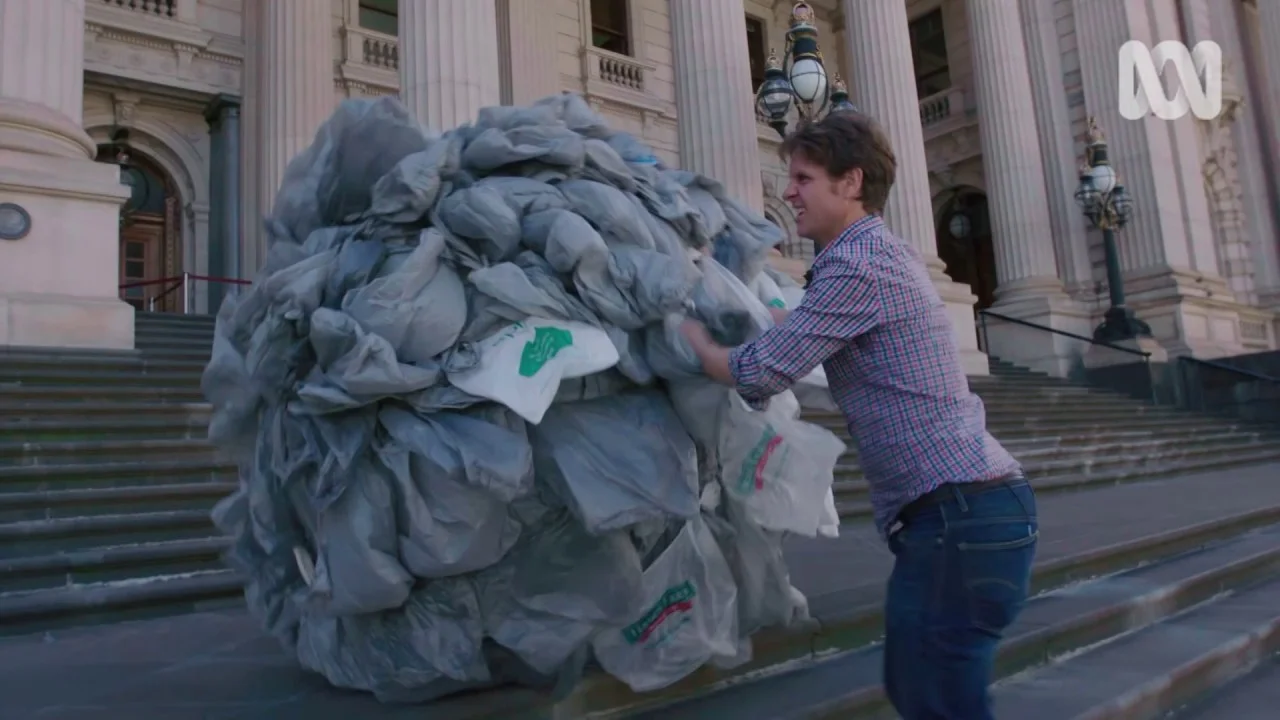 Australia uses 5 billion plastic bags per year, that is over 13 million single use plastic bags being used every day!