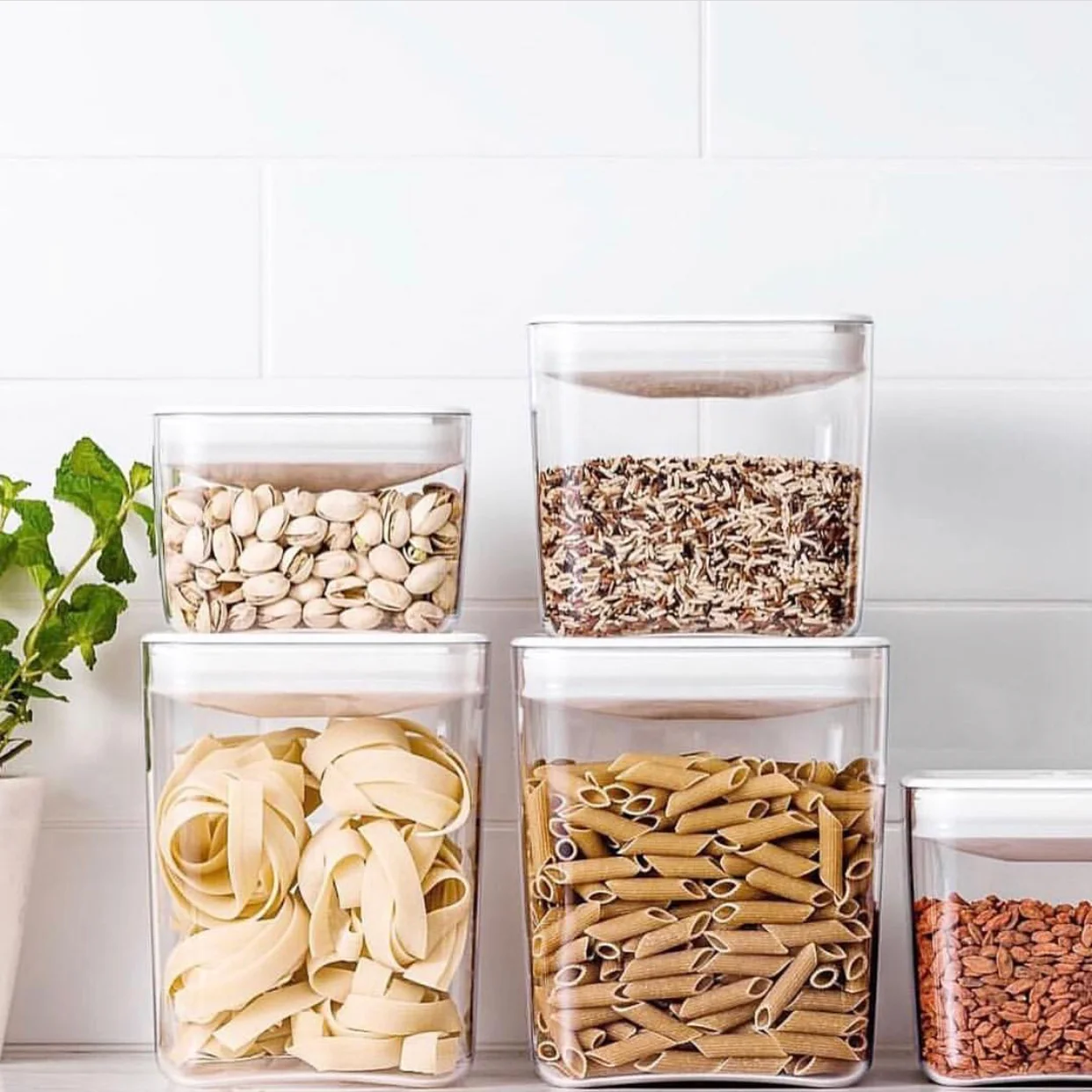 Shop prepared at stores where you can use your own jars & containers to buy in bulk. This not only reduces your waste at home due to removing packaging but it also reduces the cost!