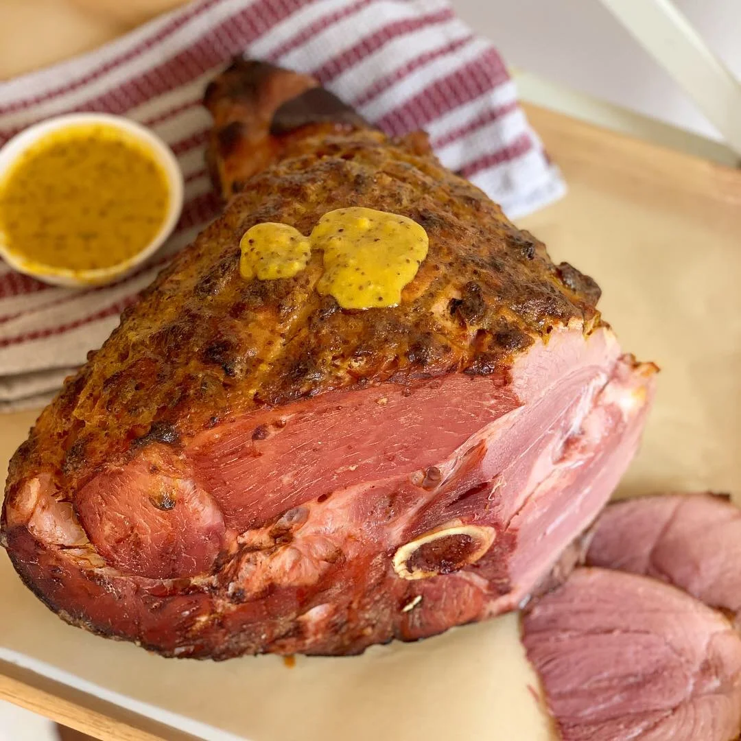 Mango, Maple &amp; Mustard Christmas Ham
