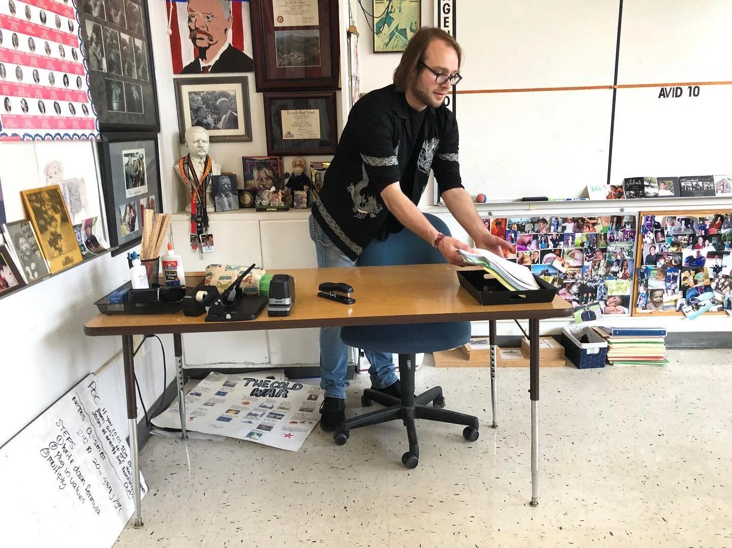 Shoutout to @tsnormandy our main PA on the shoot! He was there to lend a hand from prep to premiere!