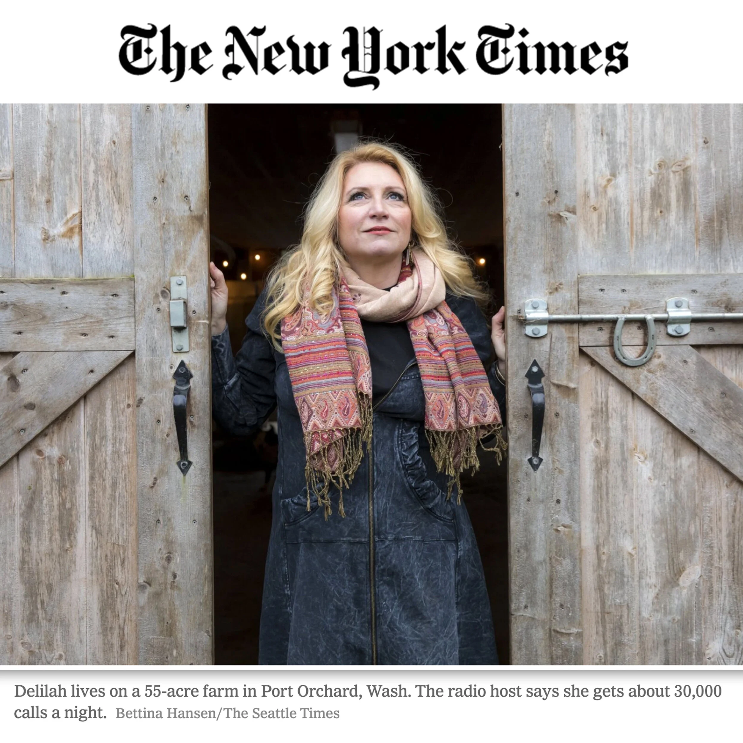 The New York Times Profiles Delilah On Popular Podcast, "The Daily"