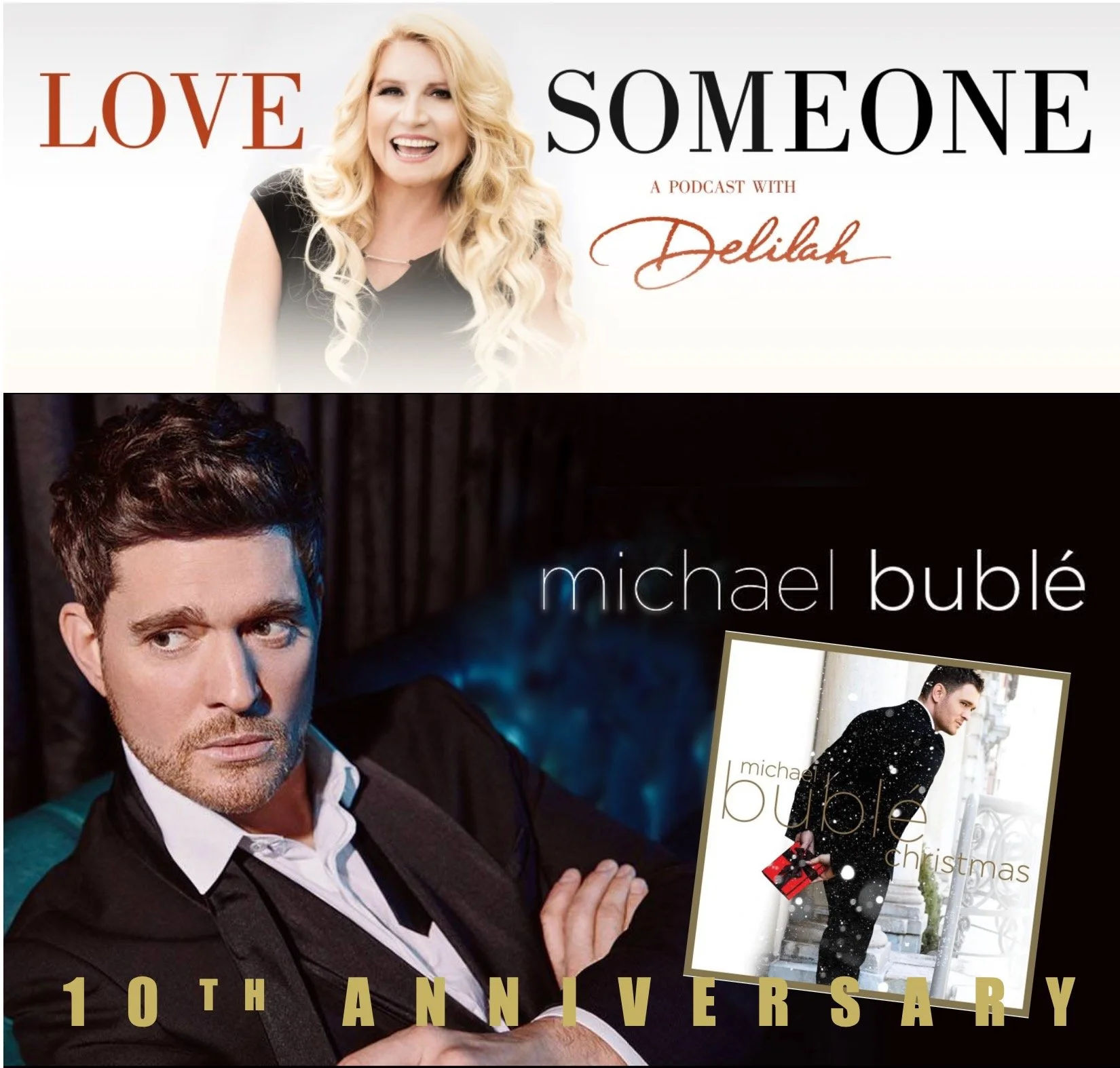 Michael Buble Shares Special Mac 'n Cheese Ingredient, Celebrates the 10th Anniversary of His Iconic Holiday Album, Christmas, on the Latest Episode of Love Someone: A Podcast with Delilah